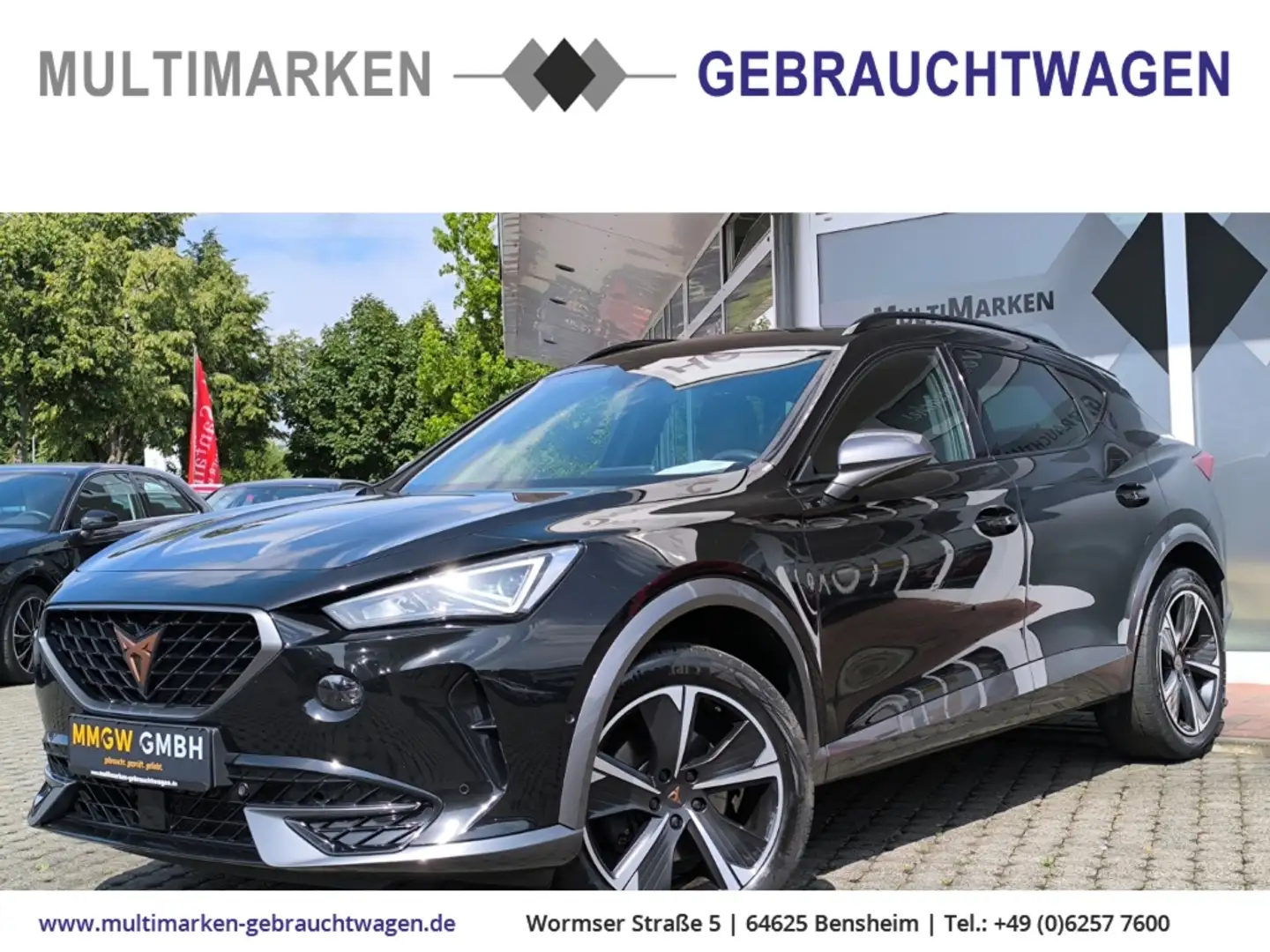 CUPRA Formentor a 4Drive 2.0 TSI EU6d Navi/LED/ACC/DigitalesCockpi Schwarz - 1