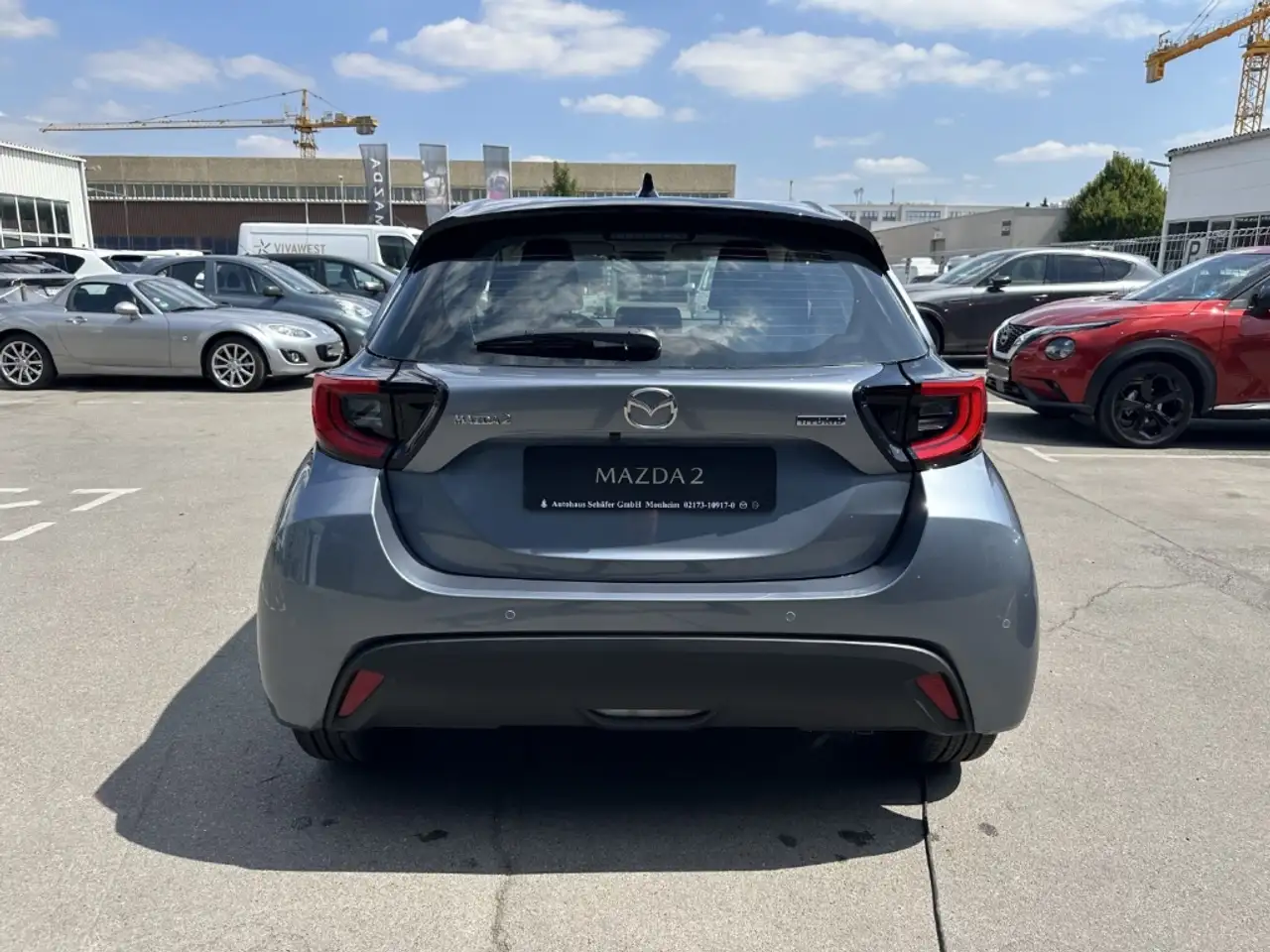 Mazda 2 EXCLUSIVE-L. 1.5L VVT-i 116PS e-CVT Blendfreies Fe, миниатюра 4