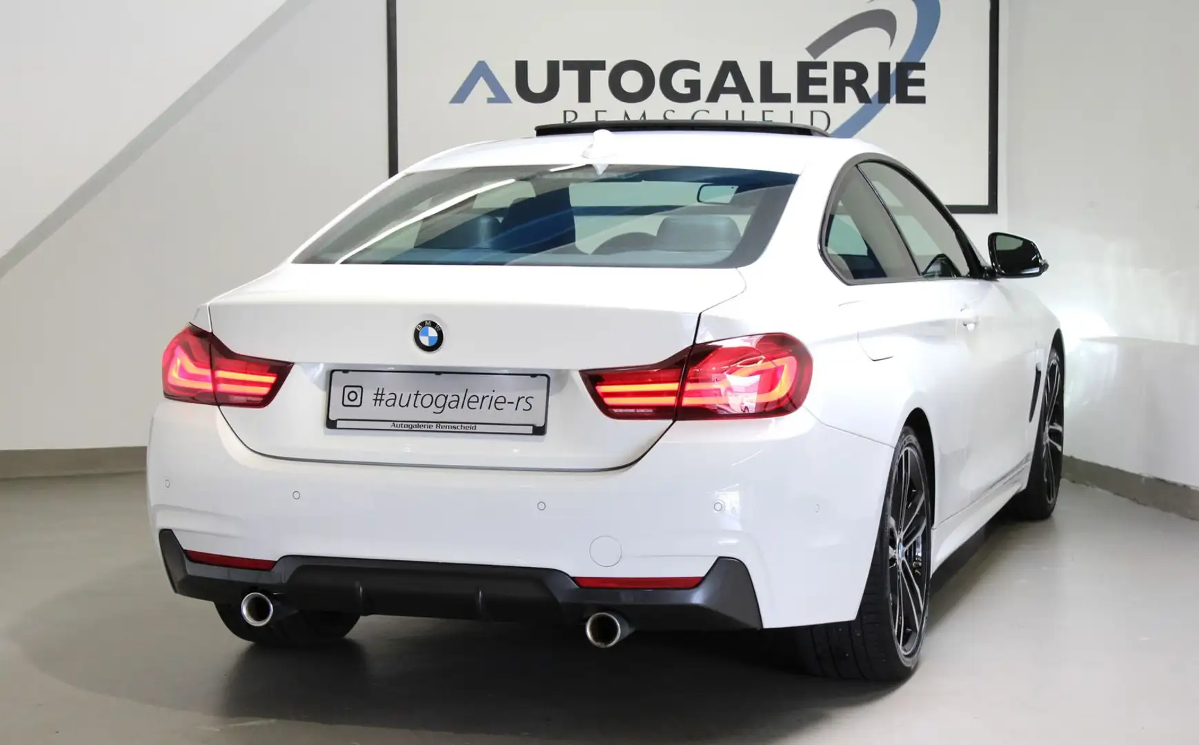 BMW 440 i M Sport *DEUTSCH*U.FREI*2.HAND*LEDER*GSD* Blanc - 2
