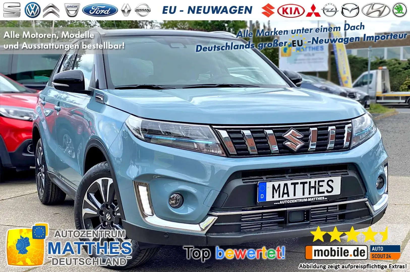 Suzuki Vitara Comfort :HYBRID+ AHK+ LED+ NAVI+ WinterPak+ Kam... - 1