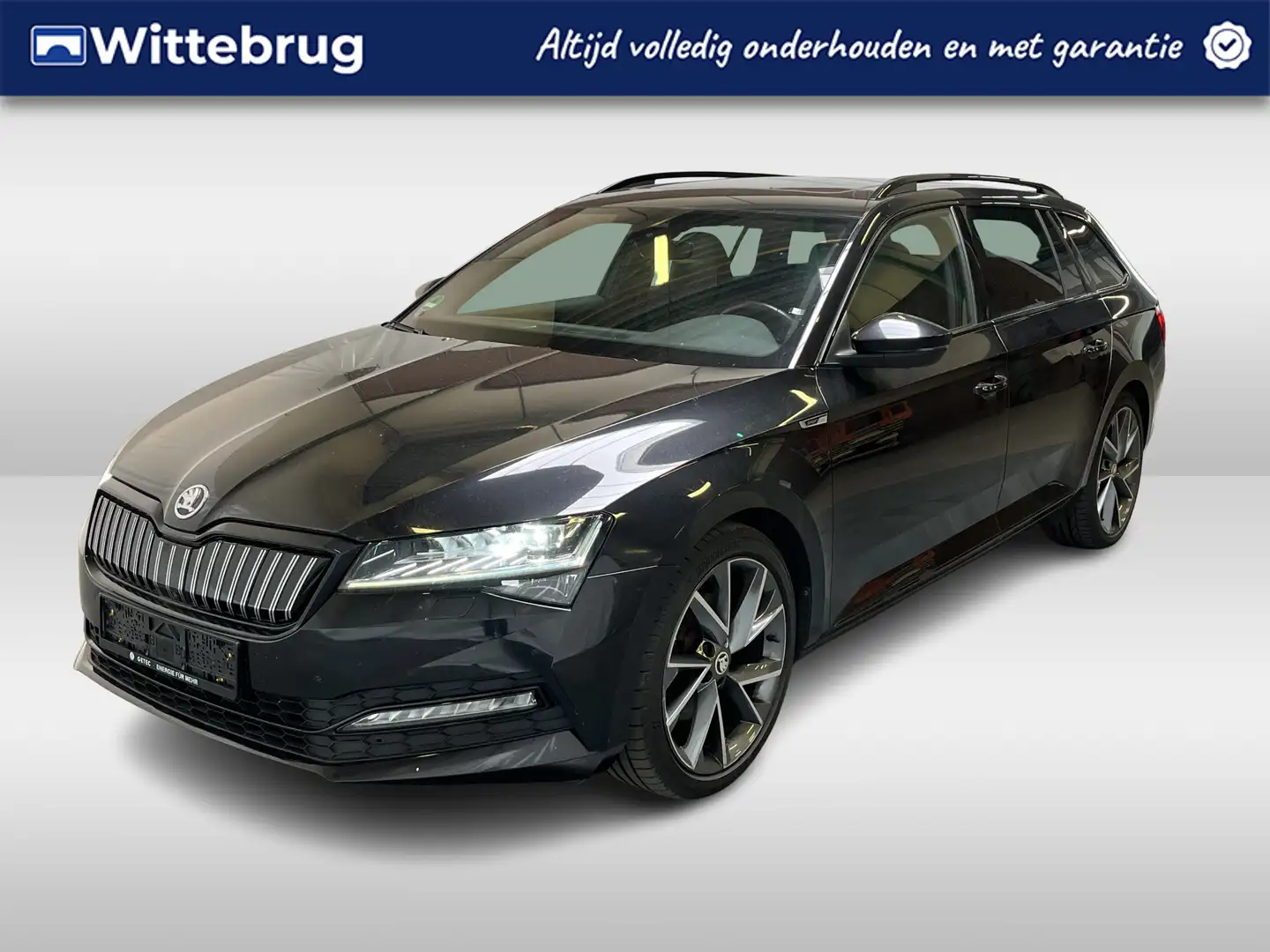 Skoda Superb Combi 1.4 TSI iV Sportline Business / AUTOMAAT/ PA Zwart - 1