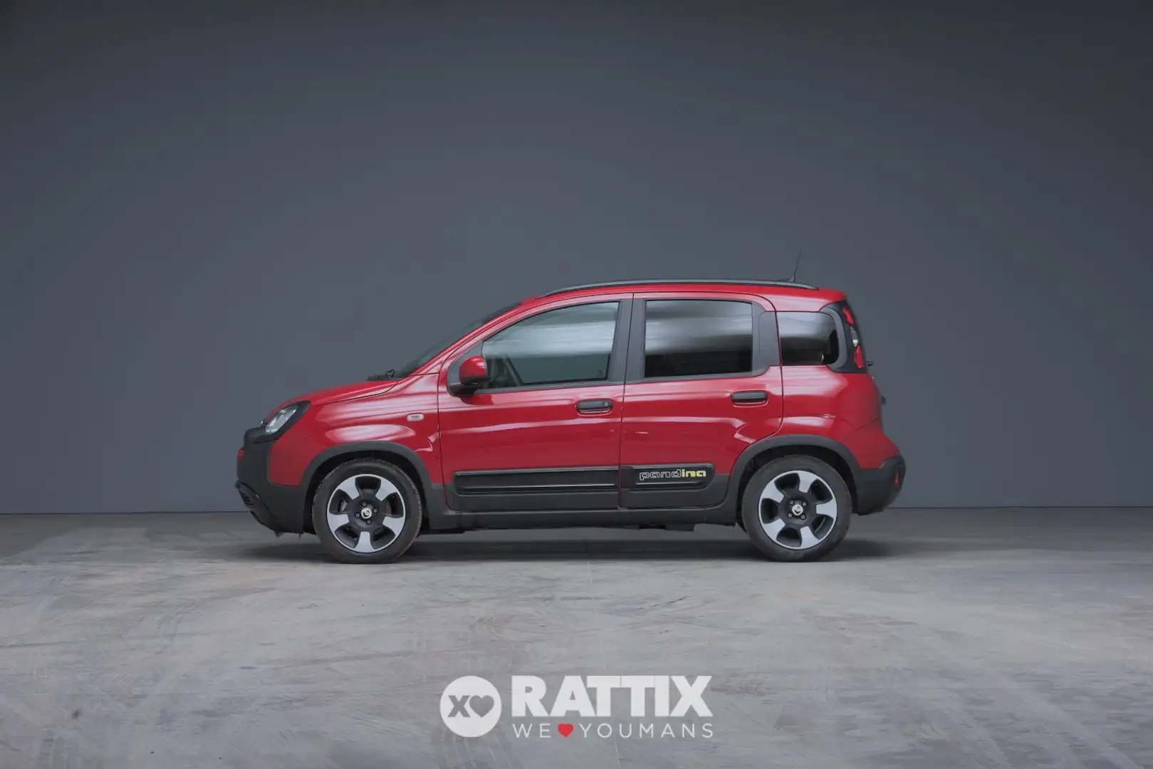 Fiat Panda Pandina 1.0 Firefly Hybrid 70CV Cross Rosso - 2