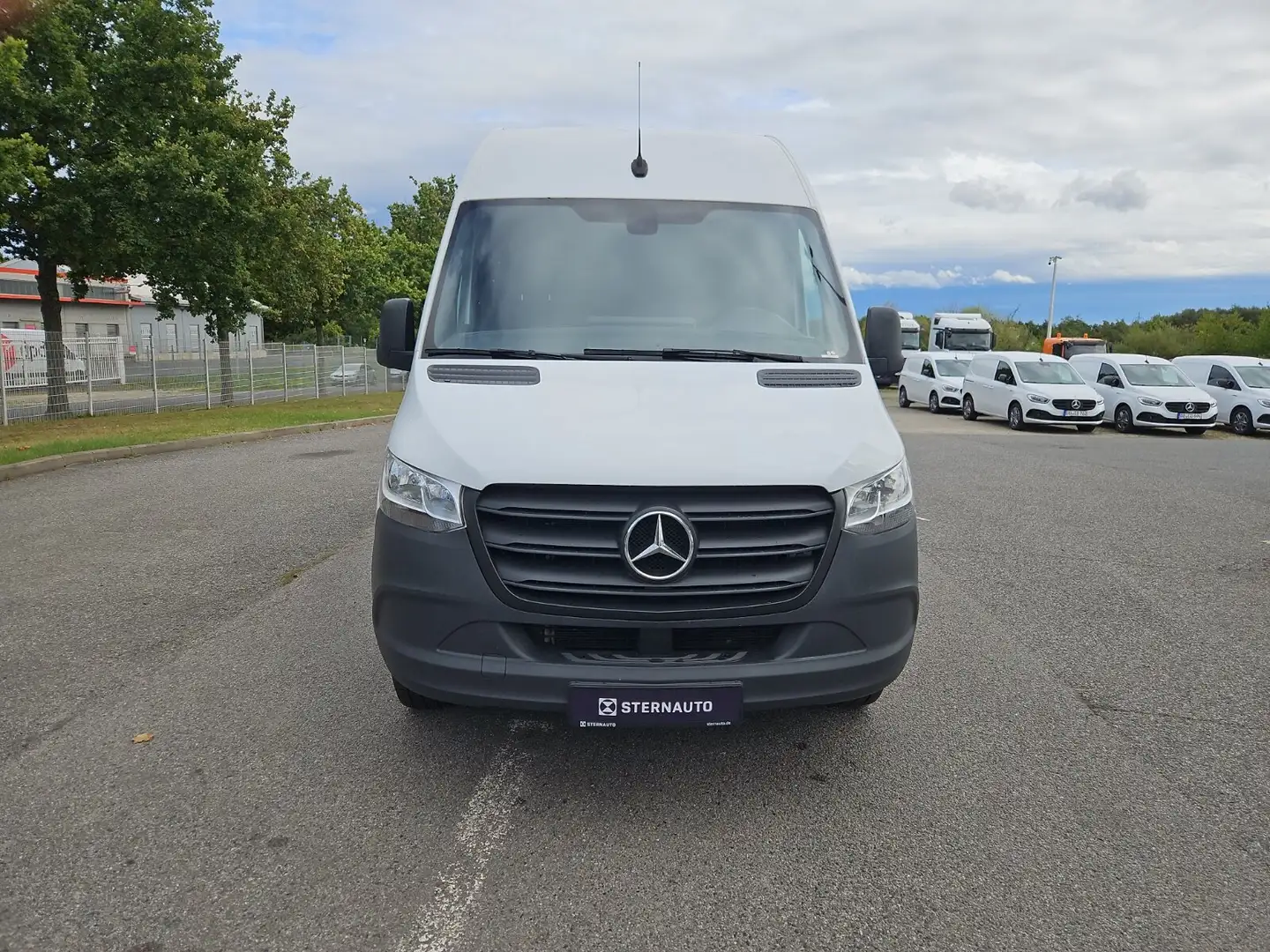 Mercedes-Benz Sprinter Sprinter 317 CDI Kasten Hoch Lang RüKamera KLIMA Blanc - 2