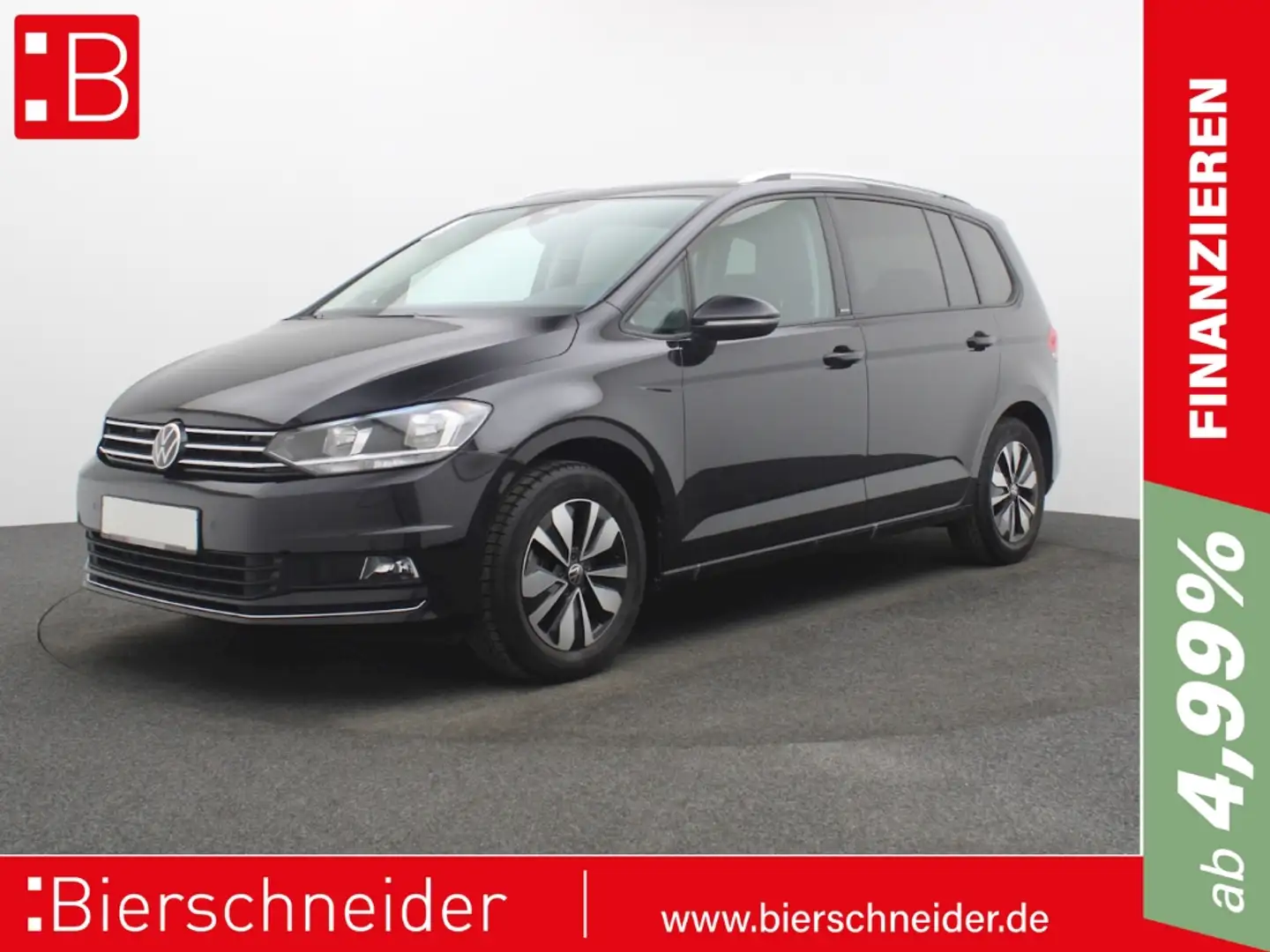 Volkswagen Touran 1.5 TSI DSG Move 7-S. KINDERSITZ KAMERA Schwarz - 1