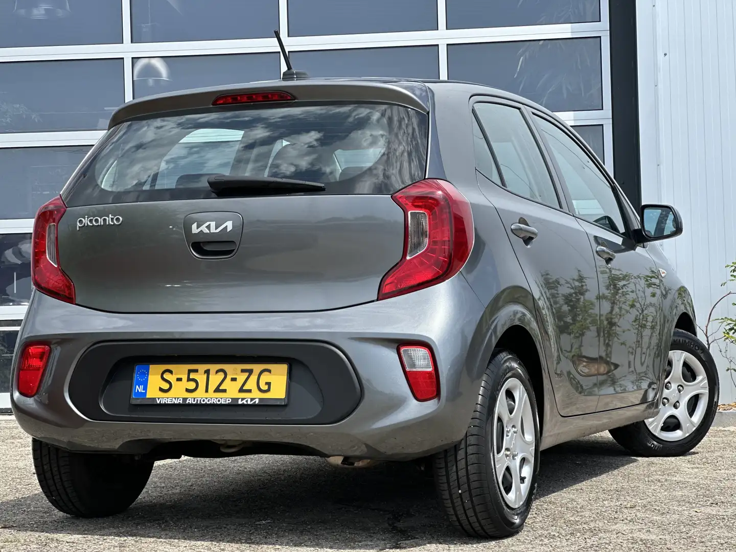 Kia Picanto 1.0 DPi ComfortLine 67pk | Airco | Bluetooth | Cru Grijs - 2