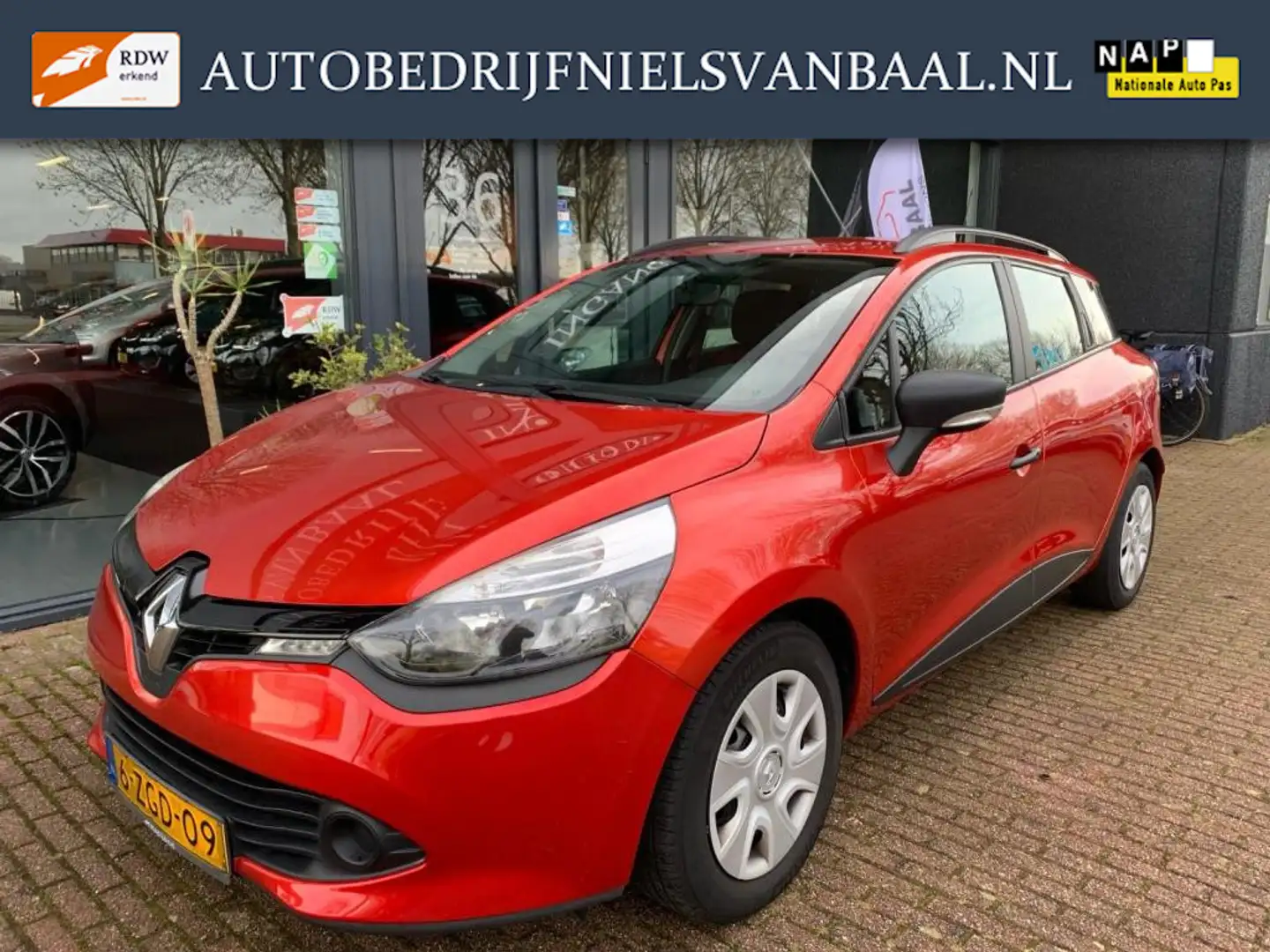 Renault Clio Estate 0.9 TCe Authentique Airco/Cruise/112Dkm Rouge - 1