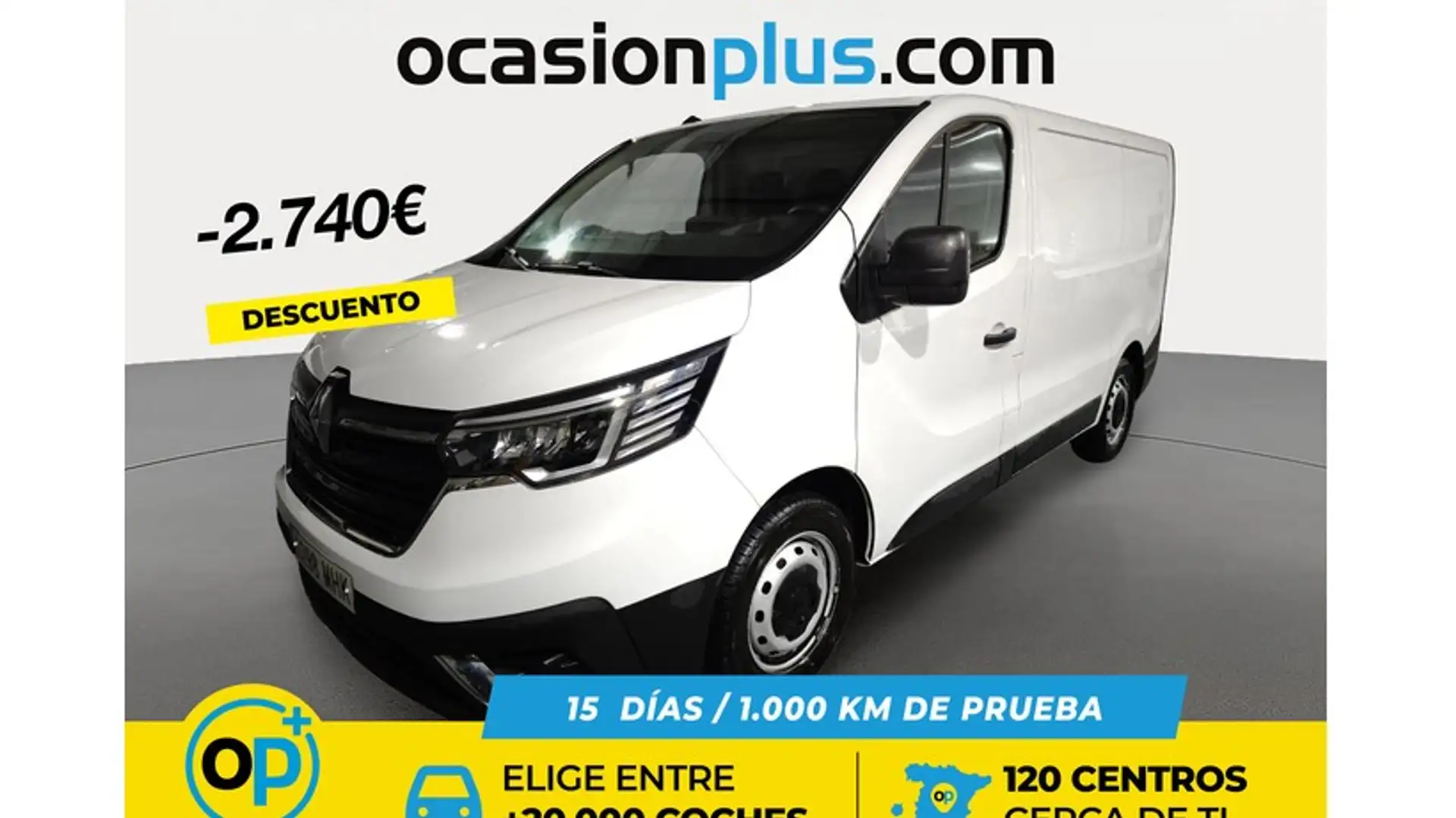 Renault Trafic Furgón L1H1 BluedCi 96kW Blanc - 1