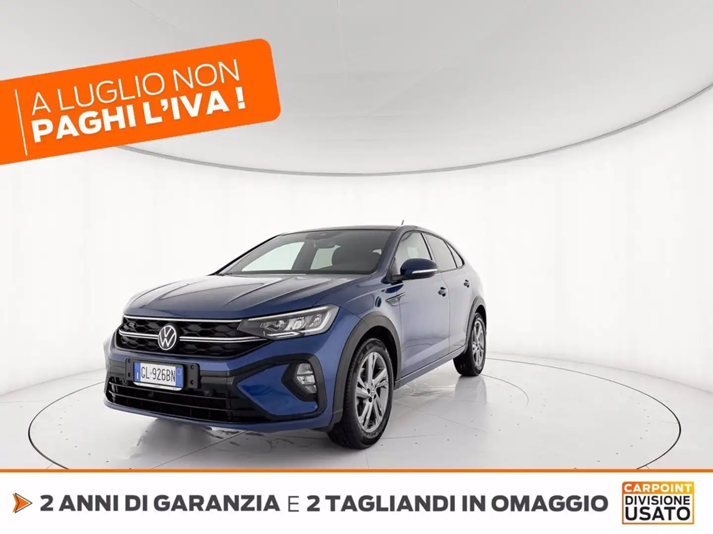 Volkswagen Taigo 1.0 tsi r-line 110cv dsg Bleu - 1