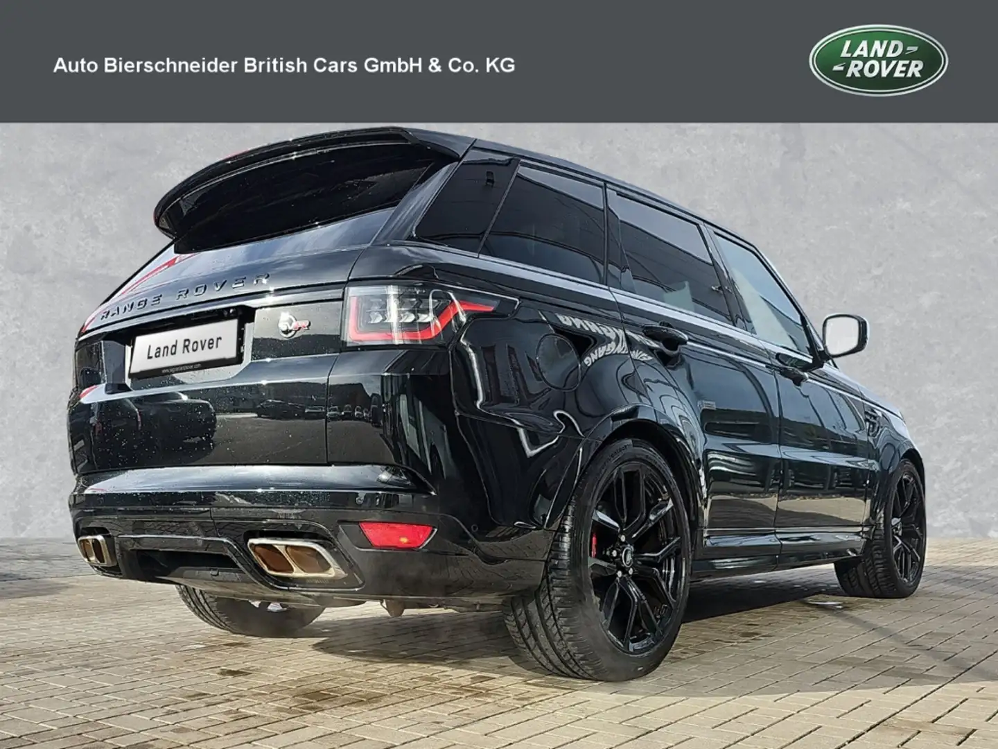 Land Rover Range Rover Sport P575 SVR Schwarz - 2