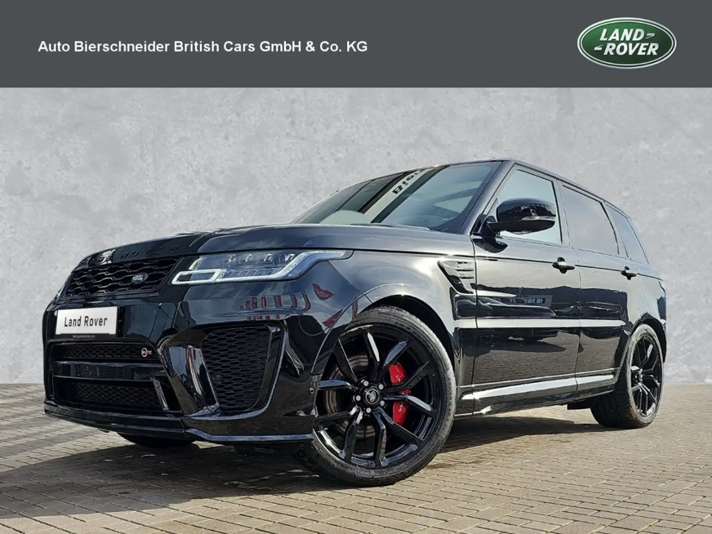 Land Rover Range Rover Sport P575 SVR Schwarz - 1