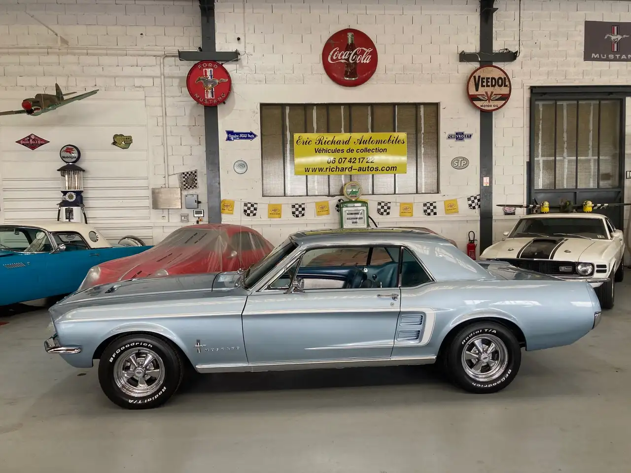Ford Mustang V8 289ci de 1967 en stock en France, foto 3