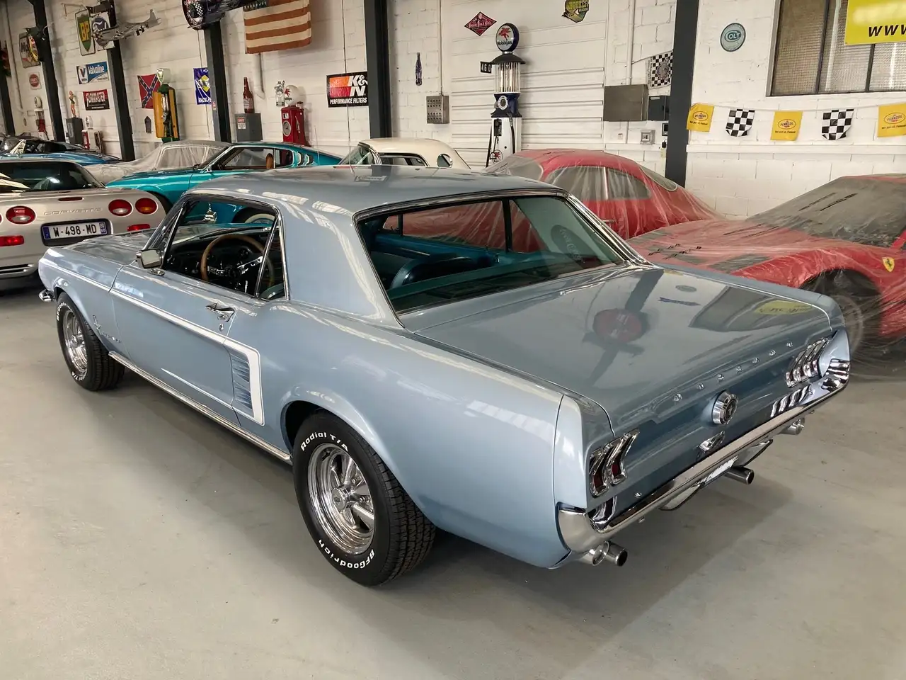 Ford Mustang V8 289ci de 1967 en stock en France, foto 4
