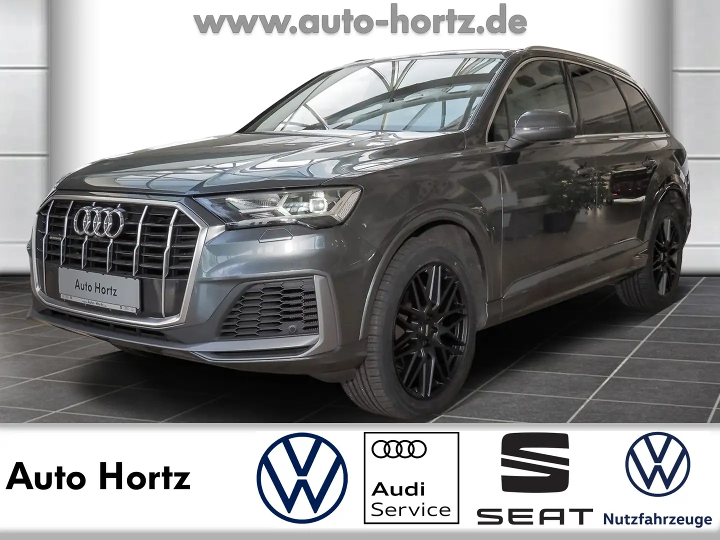 Audi Q7 50 S-Line, 3.0 TDI quattro, Tip-Tronic, Navi Pl Gris - 1
