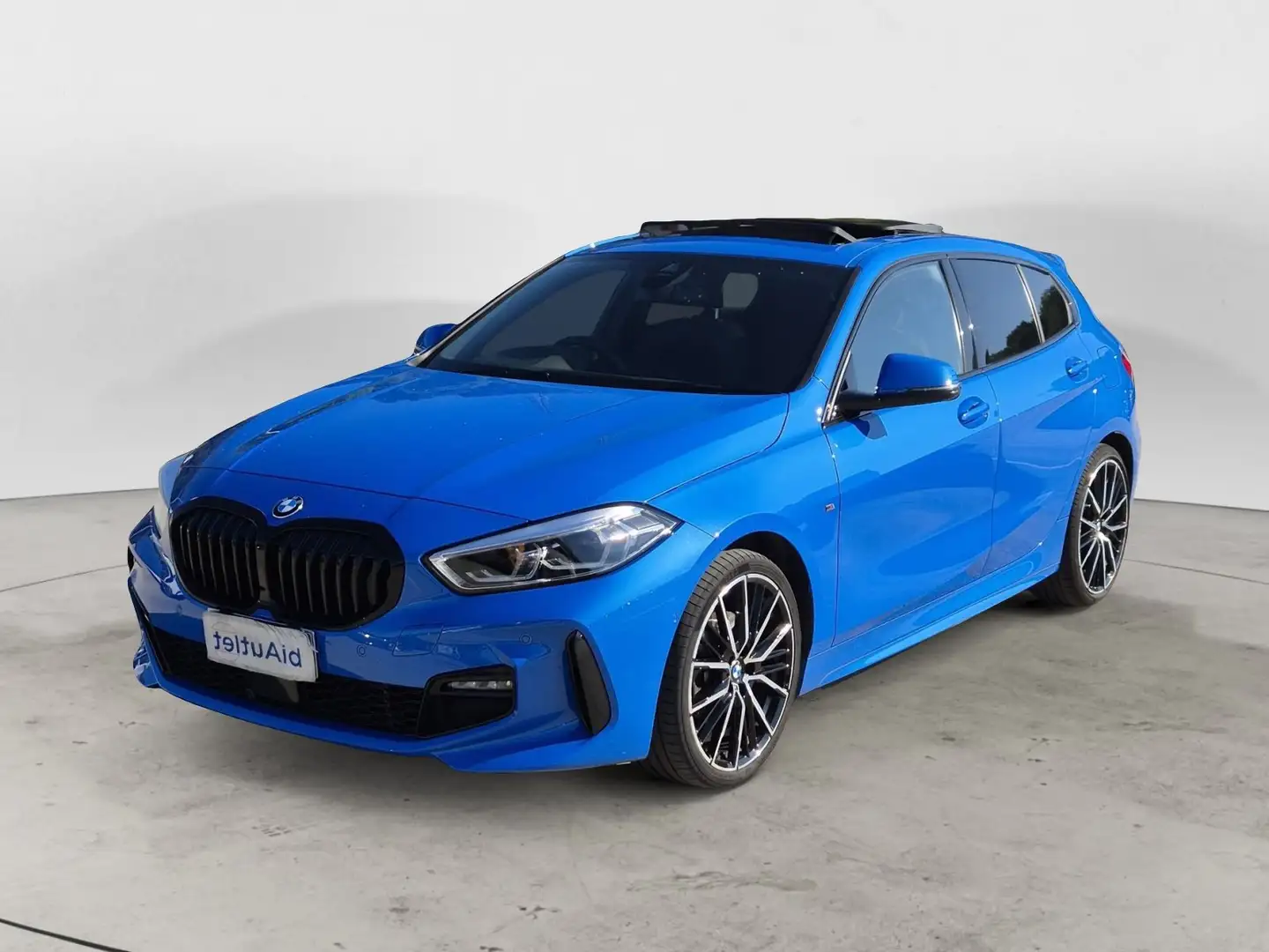 BMW 118 118d Msport auto Blu/Azzurro - 1