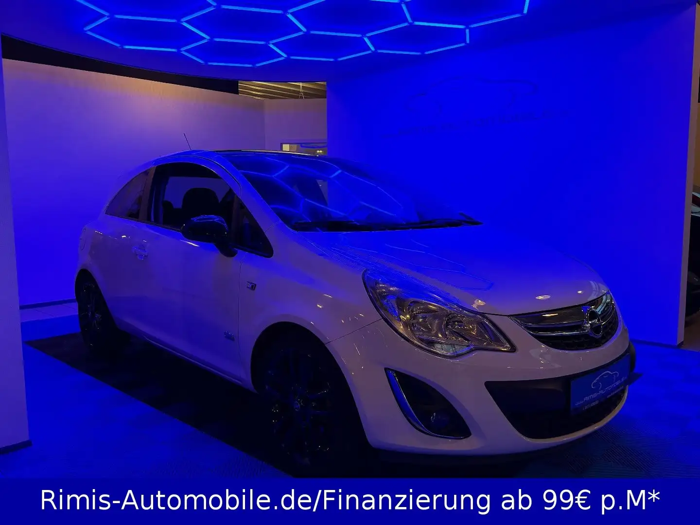 Opel Corsa D 1.4 Color Edition OPC-Line Weiß - 1
