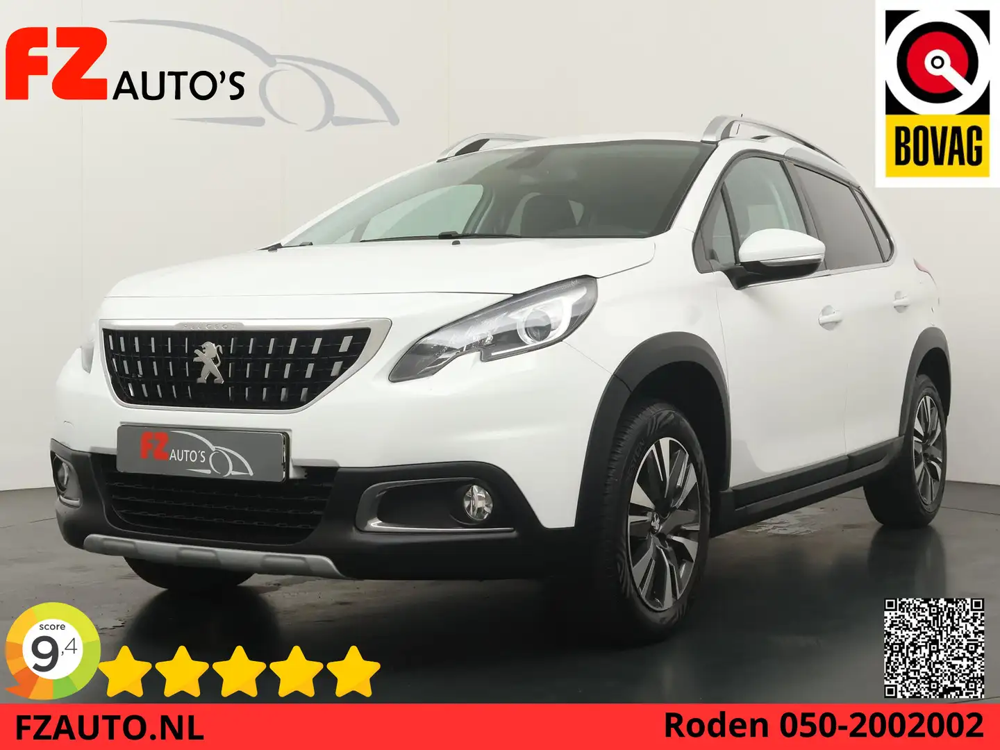 Peugeot 2008 1.2 PureTech Allure - Navigatie - Airconditioning Blanc - 1