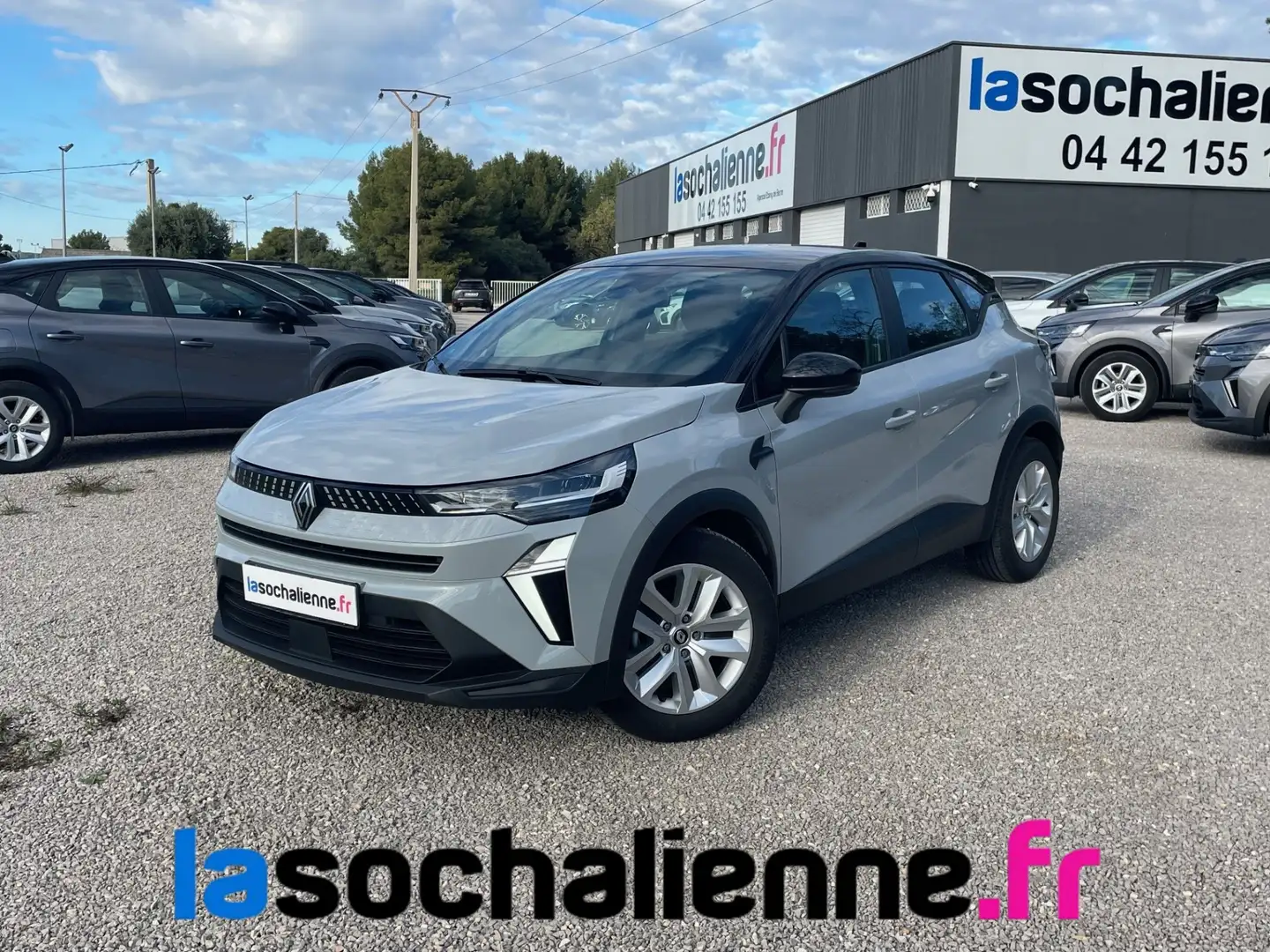 Renault Captur TCe 90 ch Evolution + roue de secours + peinture métal bi-ton Gris - 1