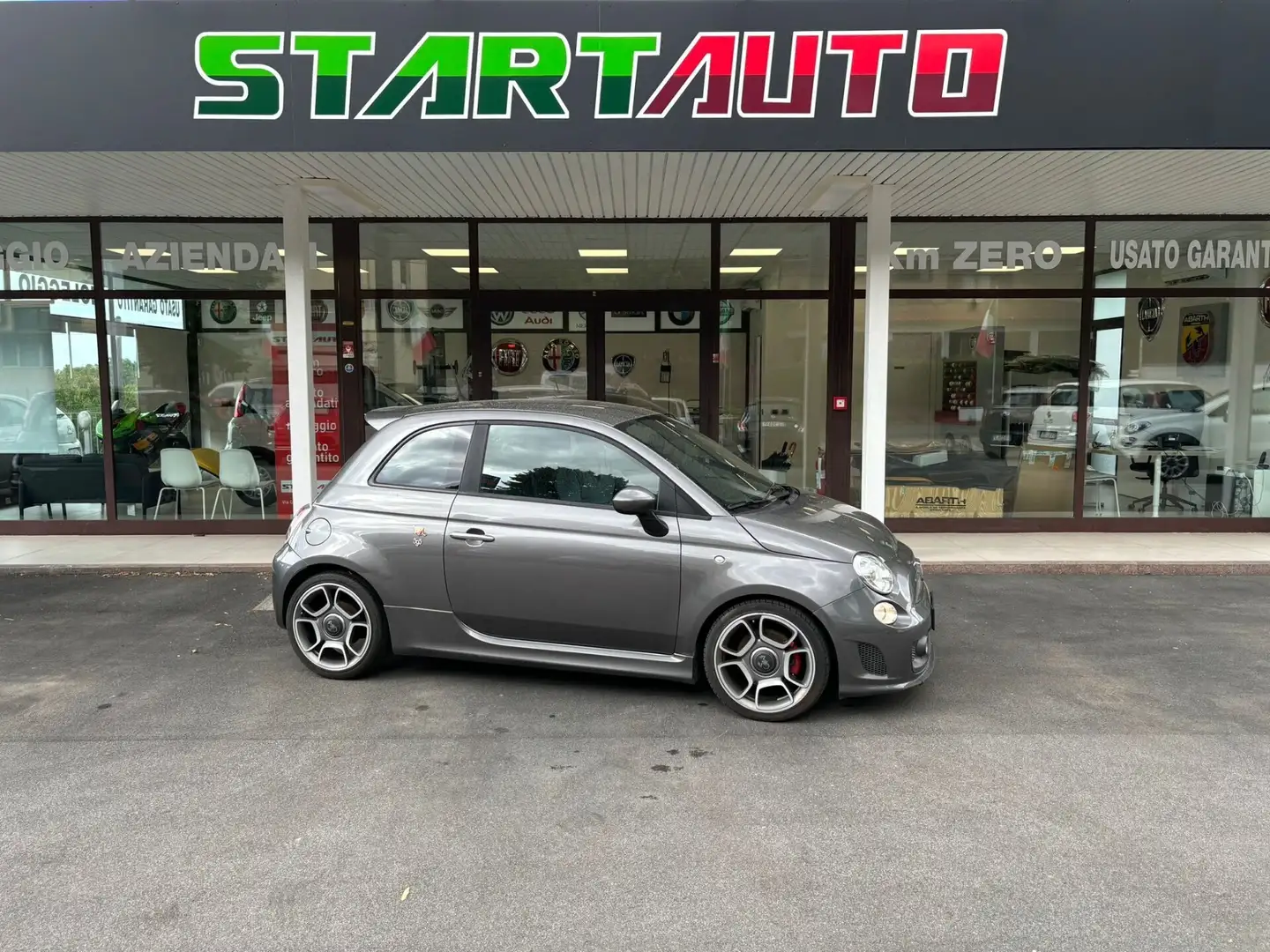 Abarth 595 1.4 Turbo T-Jet 160 CV Turismo Grigio - 1