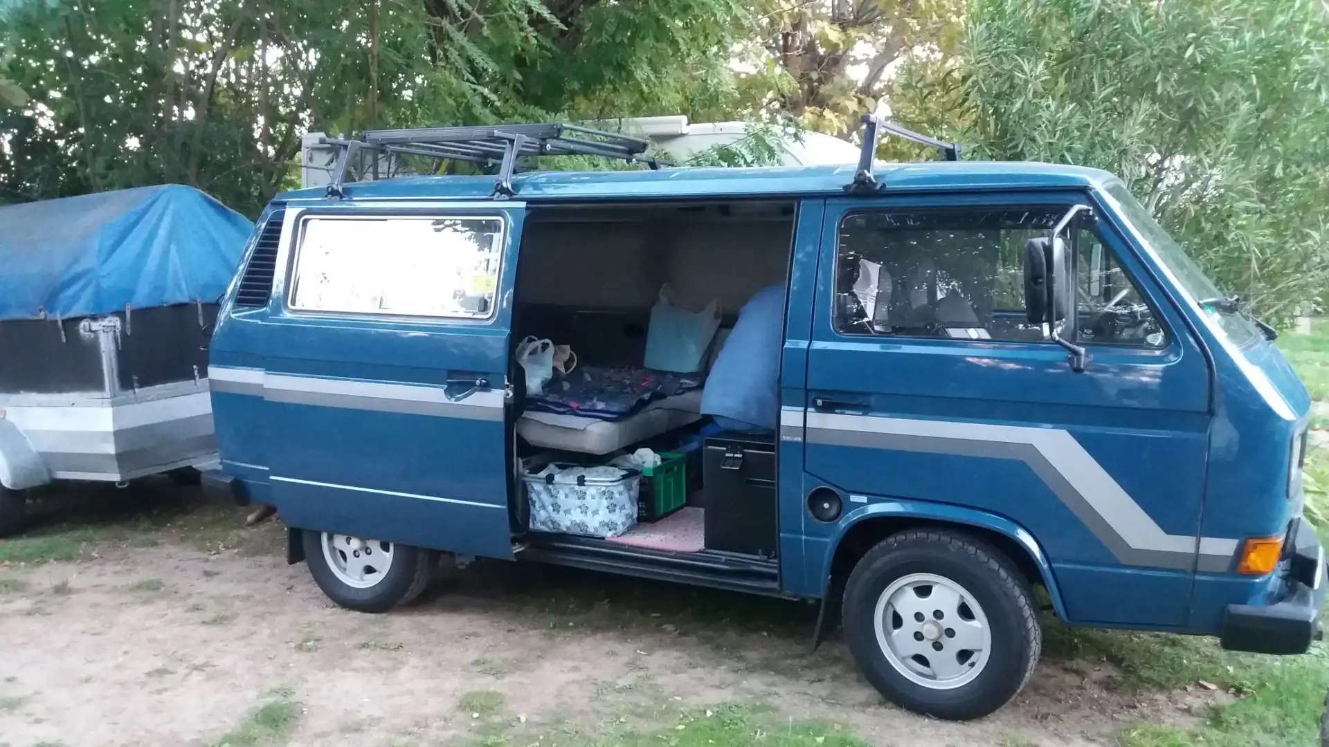 Volkswagen T3 Multivan Blauw - 1
