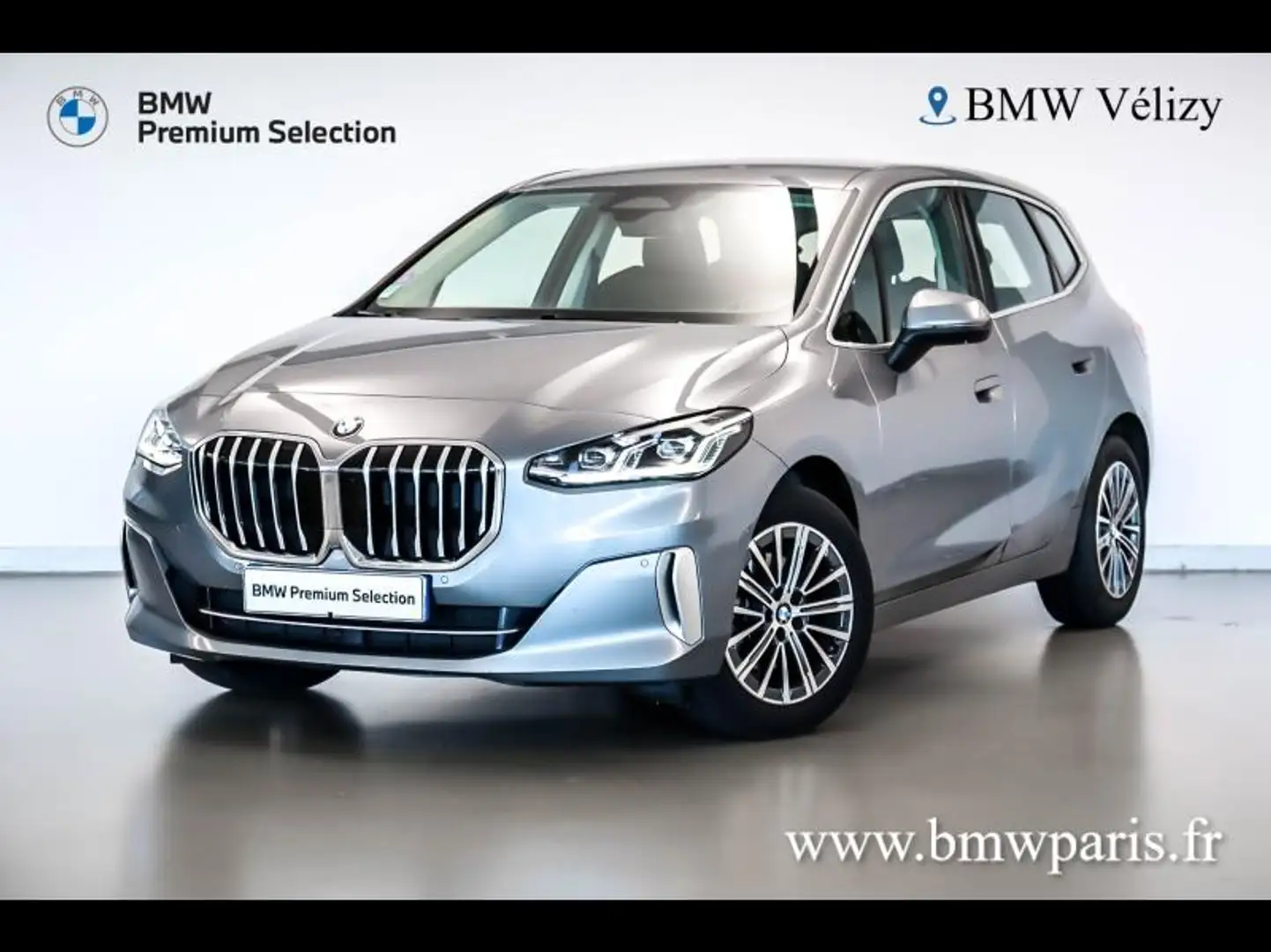 BMW 220 220i 170ch Luxury DKG7 Gris - 1