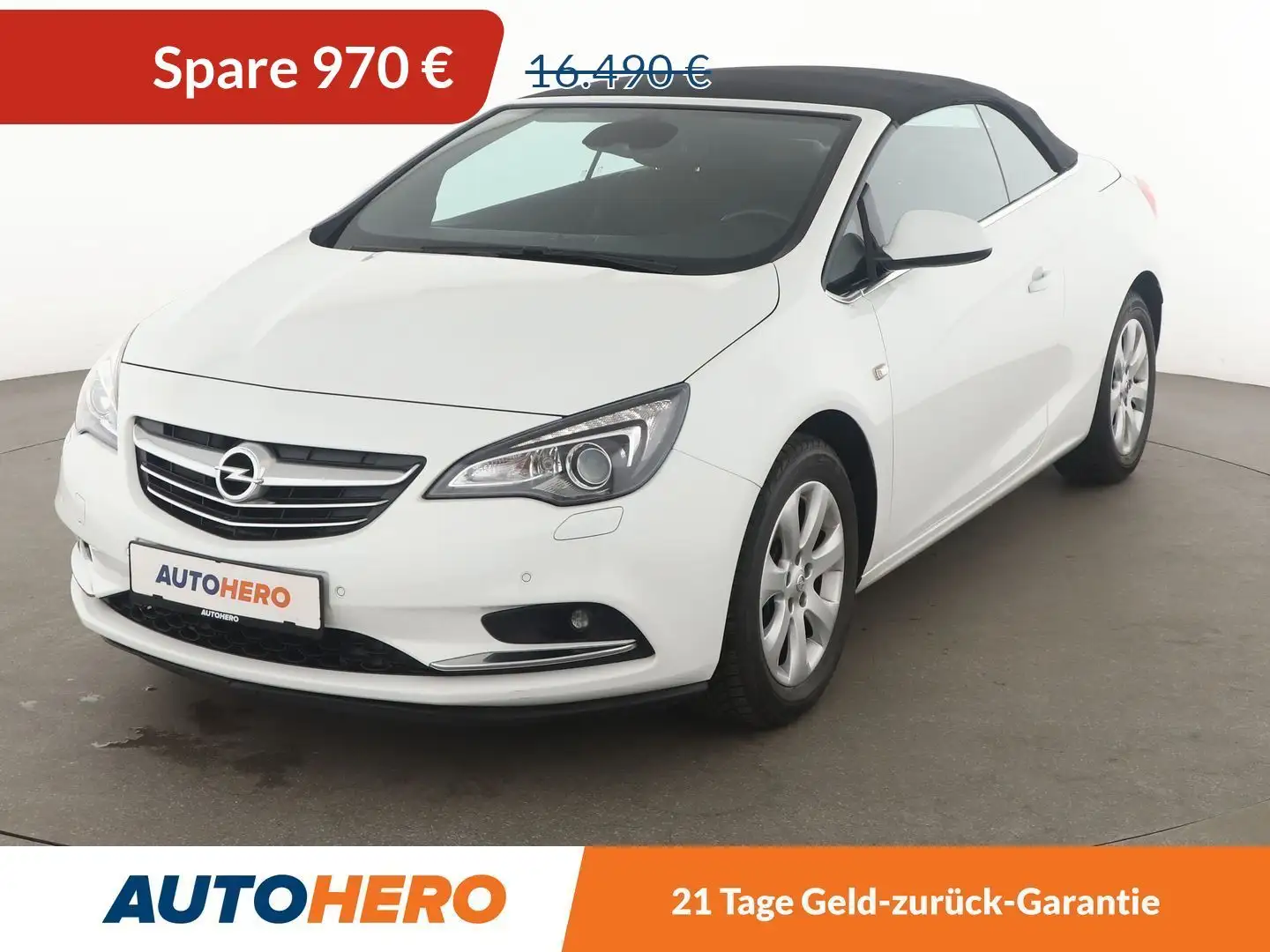 Opel Cascada 1.4 Turbo Innovation*XENON*NAVI*TEMPO*PDC*SHZ* Blanc - 1