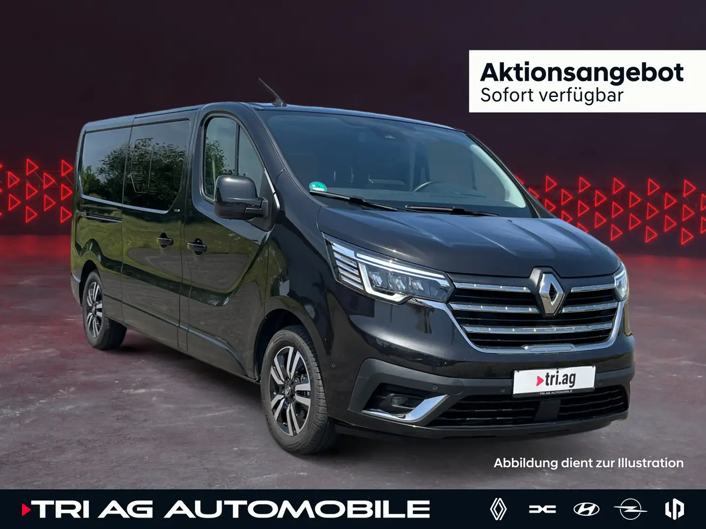 Renault Trafic Pkw Grand Spaceclass Blue dCi 170 EDC Sic Noir - 1