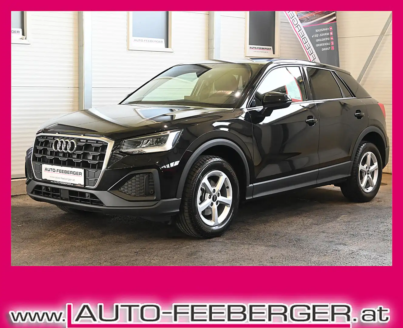 Audi Q2 35 2.0 TDI Aut; LED, NAVI, Virtul-cockpit, Lede... Schwarz - 1