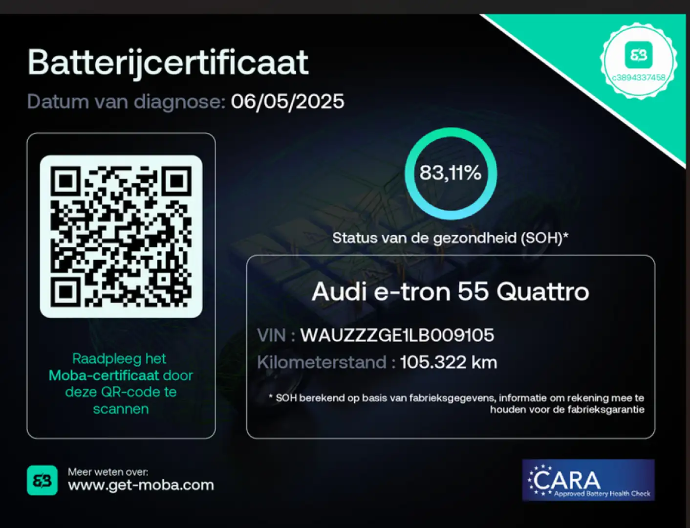 Audi e-tron 55 quattro 95 kWh - Virtual Cockpit, Adaptive Crui Zwart - 2