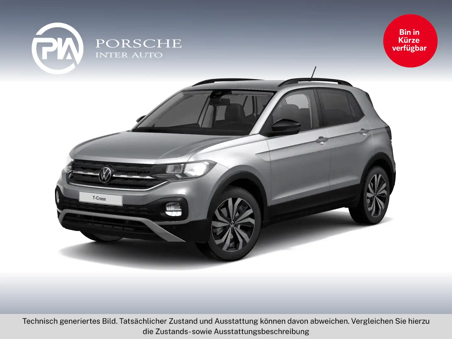 Volkswagen T-Cross Life TSI Silber - 1