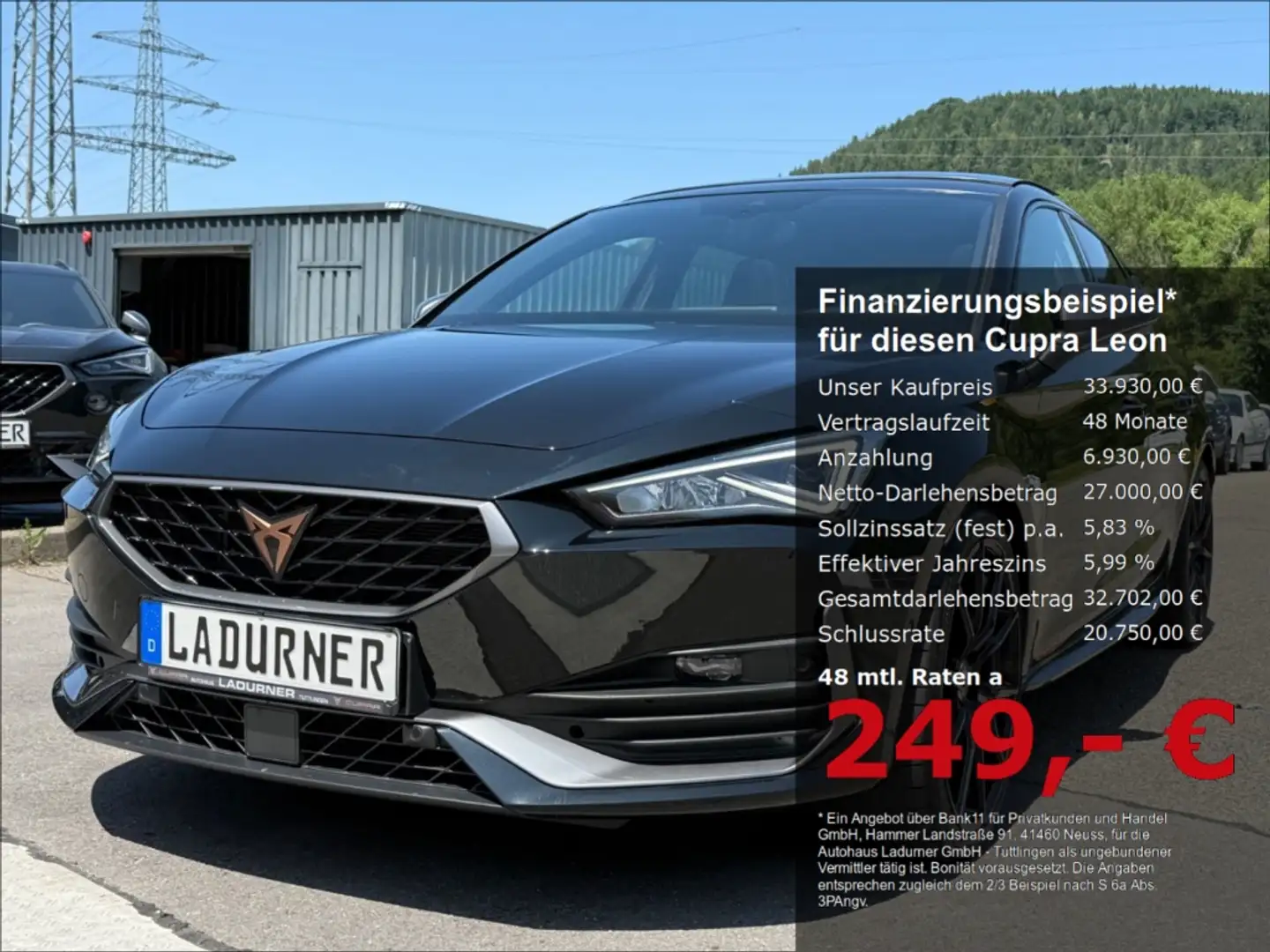 CUPRA Leon VZ 2.0 TSI DSG Navi Sound ACC Pano PLA Zwart - 1