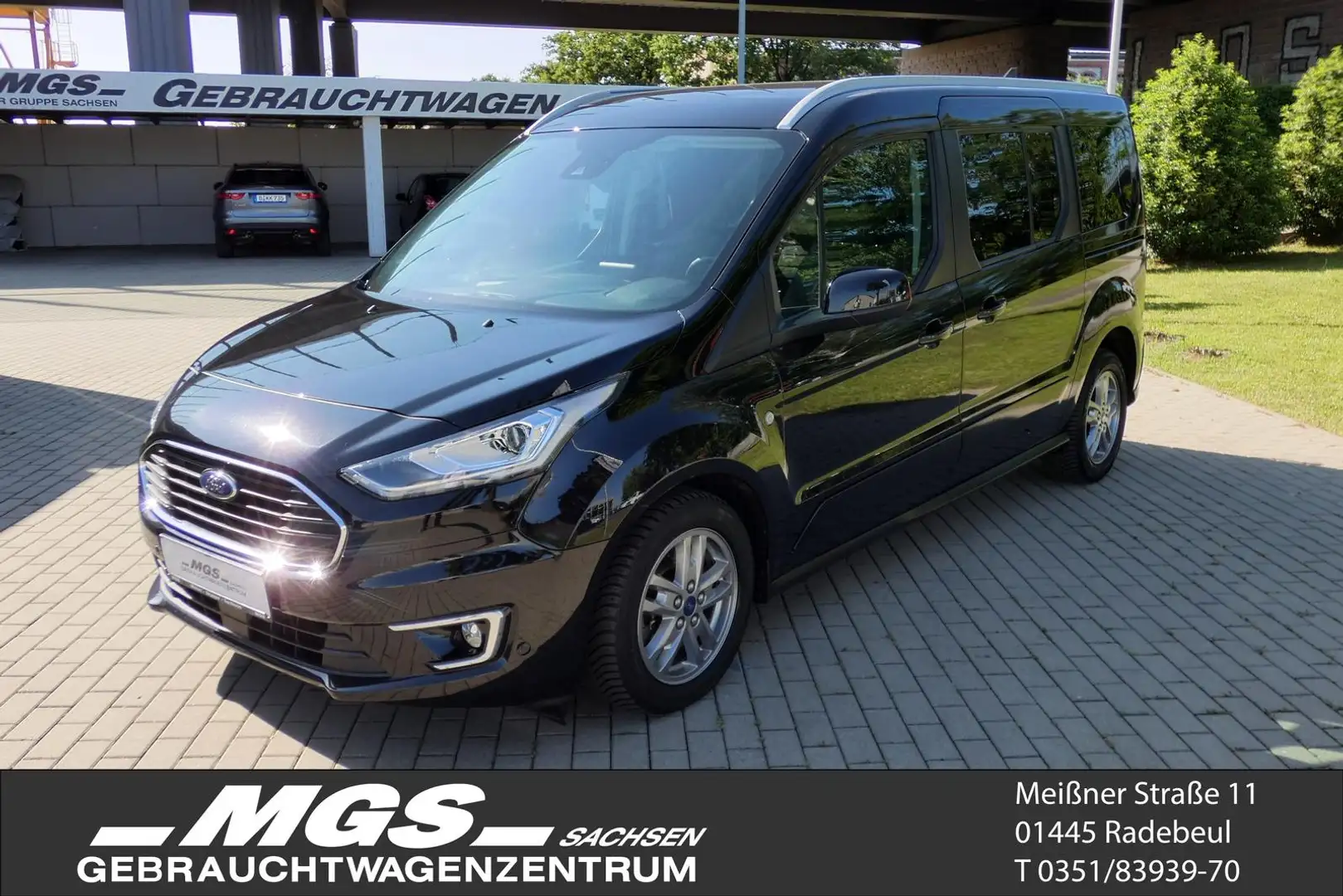 Ford Grand Tourneo Connect L2 'Titanium' #XEN #PANO #7-SITZE Schwarz - 1