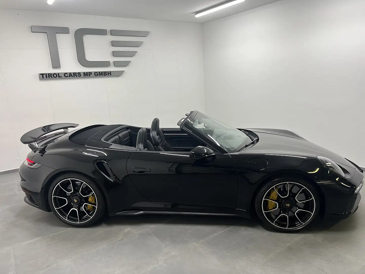 Porsche 911 Turbo S Cabrio PDK, Matrix, ACC, PDCC, Keyless,... Schwarz - 2