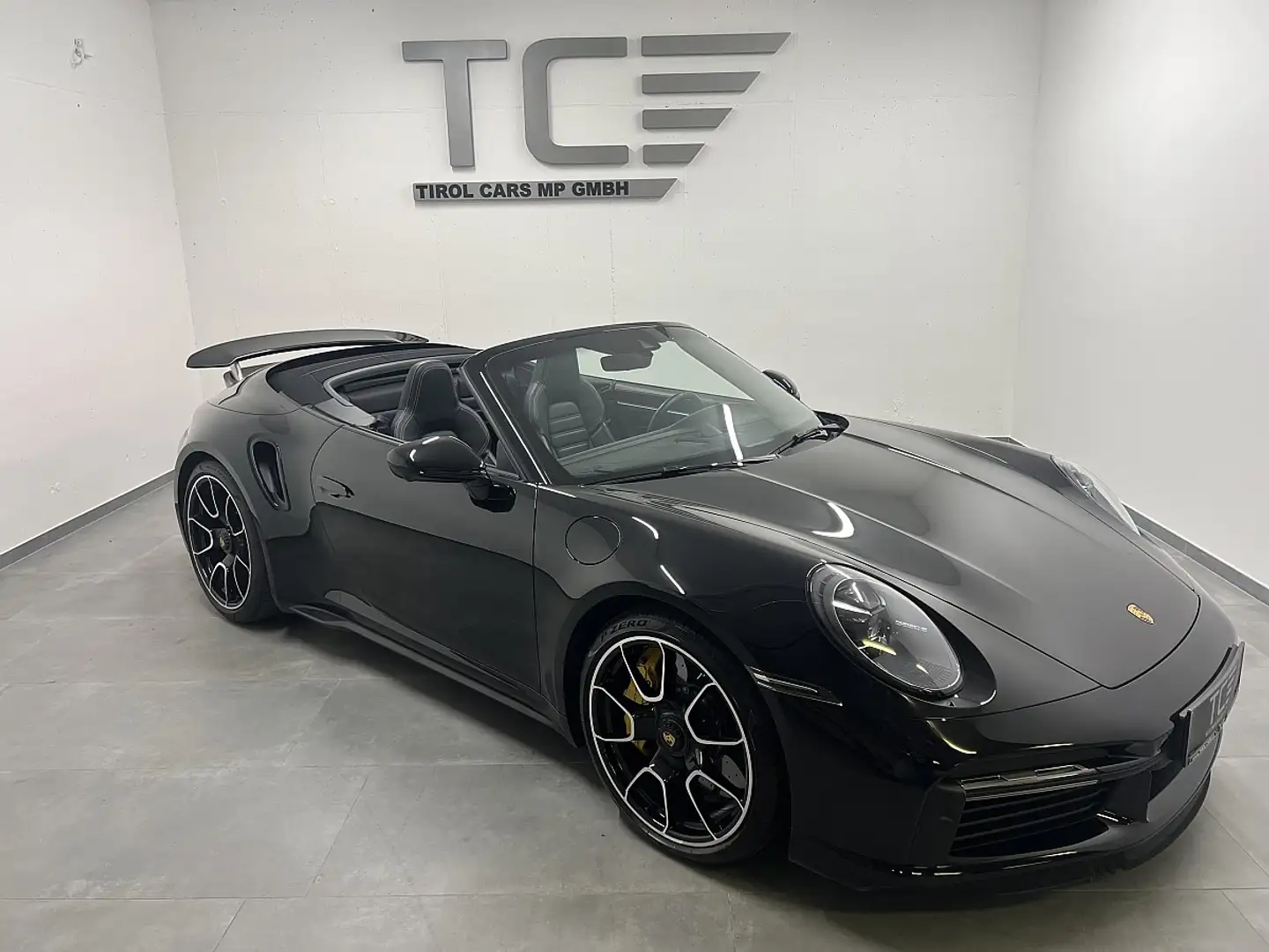 Porsche 911 Turbo S Cabrio PDK, Matrix, ACC, PDCC, Keyless,... Schwarz - 1