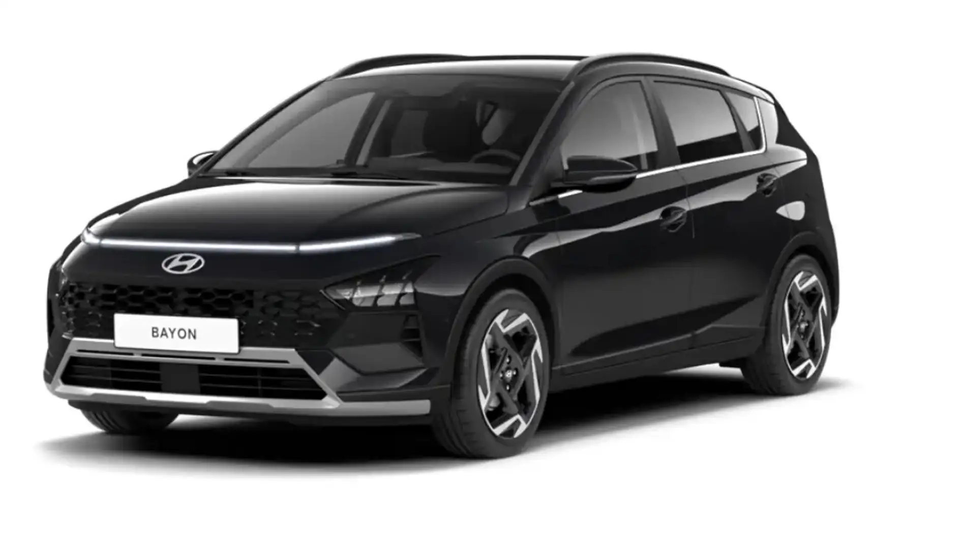 Hyundai BAYON Bayon 1,0 T-GDI Smart Line Schwarz - 1