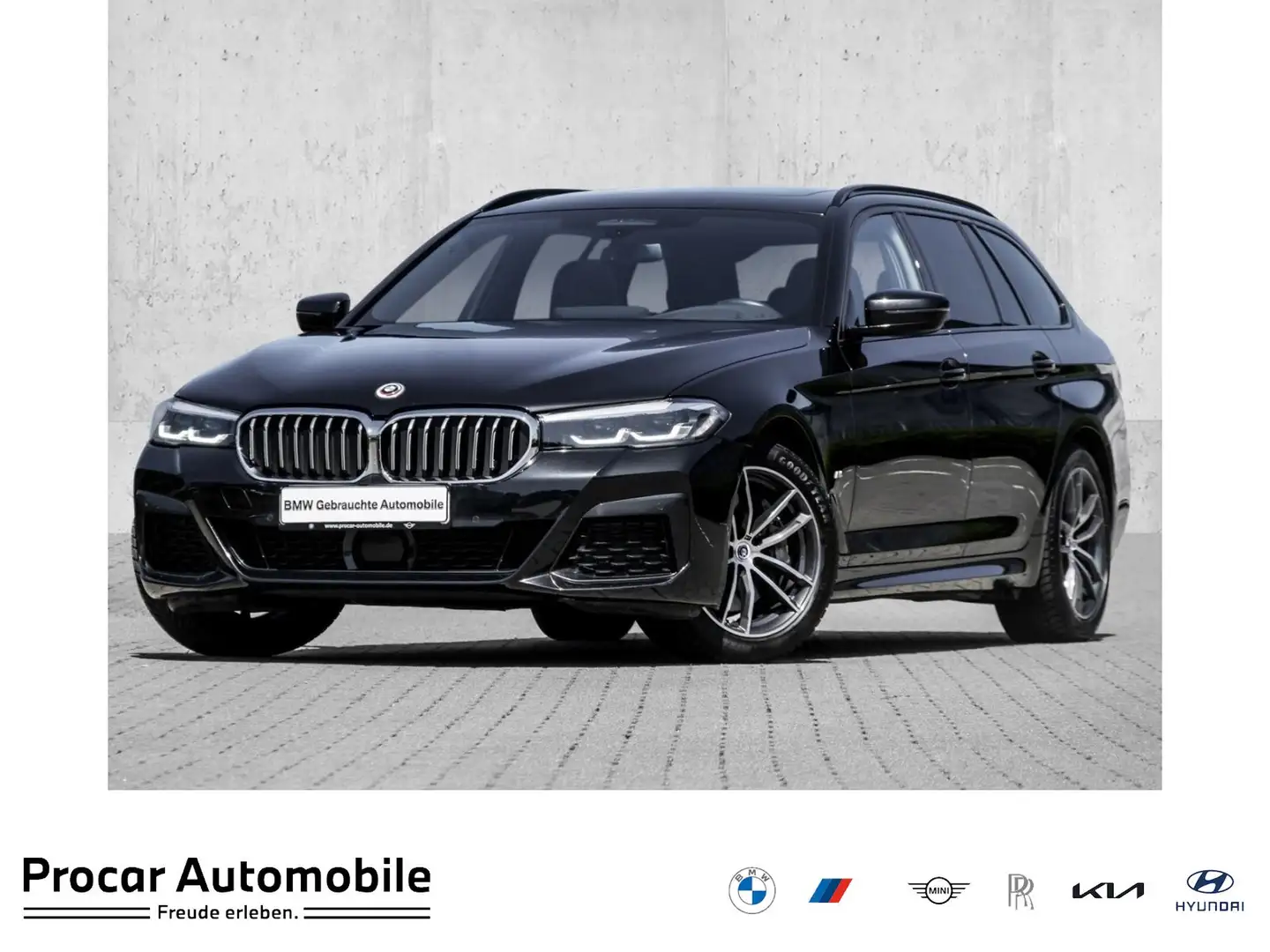 BMW 530 d M SPORT+PANO+HuD+DA PROF+PA+HiFi Schwarz - 1