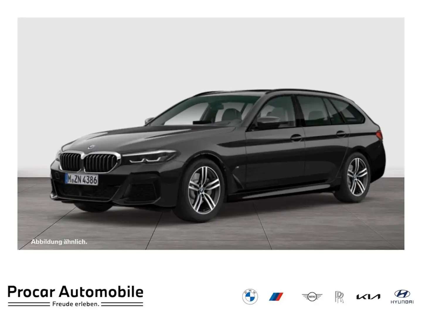 BMW 530 d M SPORT+PANO+HuD+DA PROF+PA+HiFi Zwart - 1