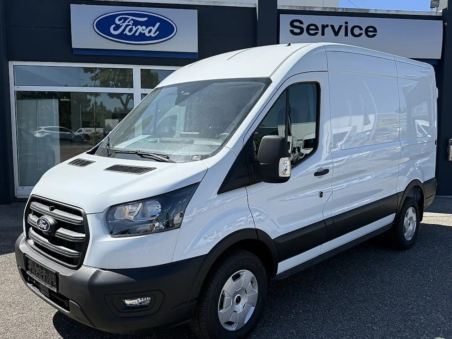 Ford Transit Transit Kasten 2,0 EcoBlue L2H2 350 Trend Weiß - 1