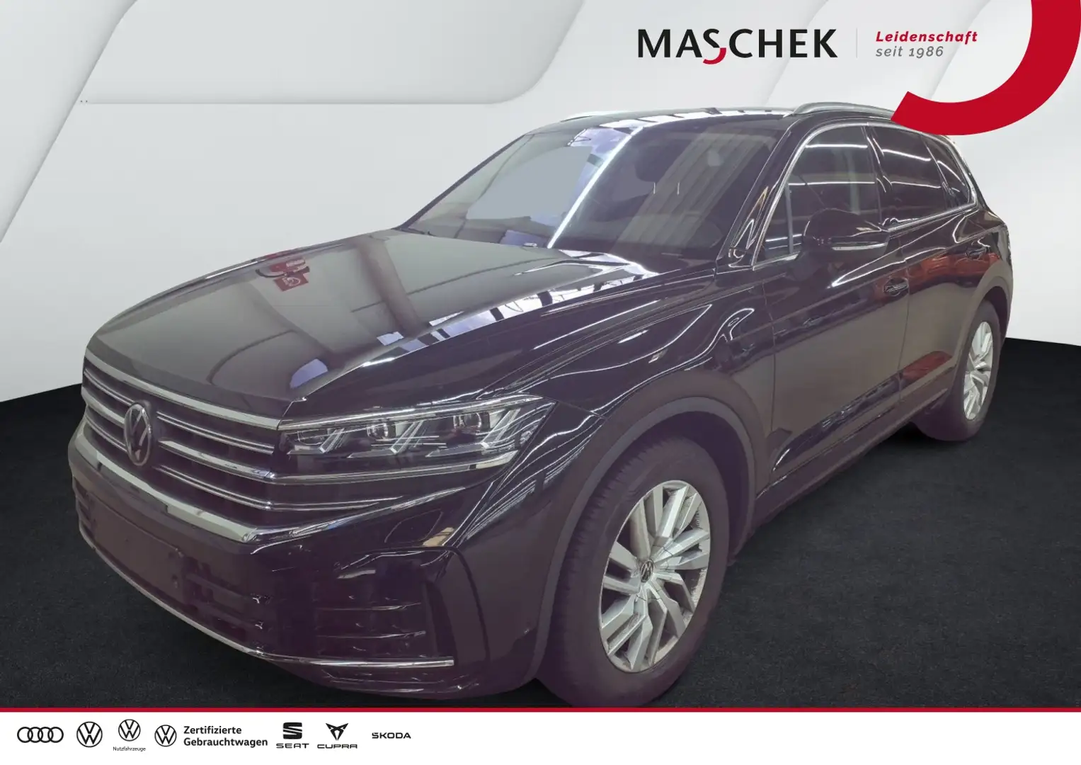 Volkswagen Touareg Elegance 3.0 TDI AHK Navi Kamera Sitzh. GRA AHK AC Schwarz - 1