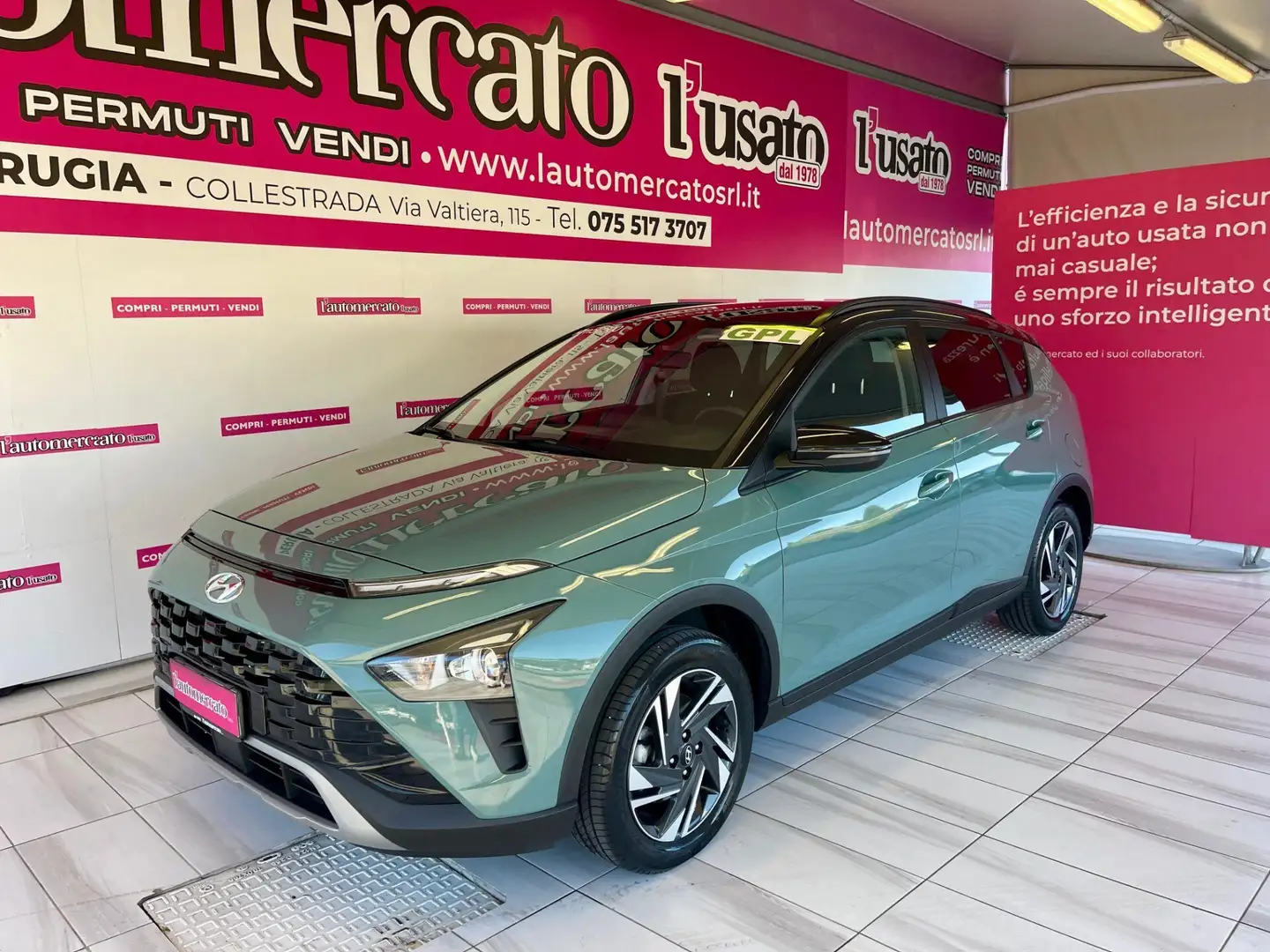 Hyundai BAYON Bayon 1.2 GPL MT Exclusive Verde - 1