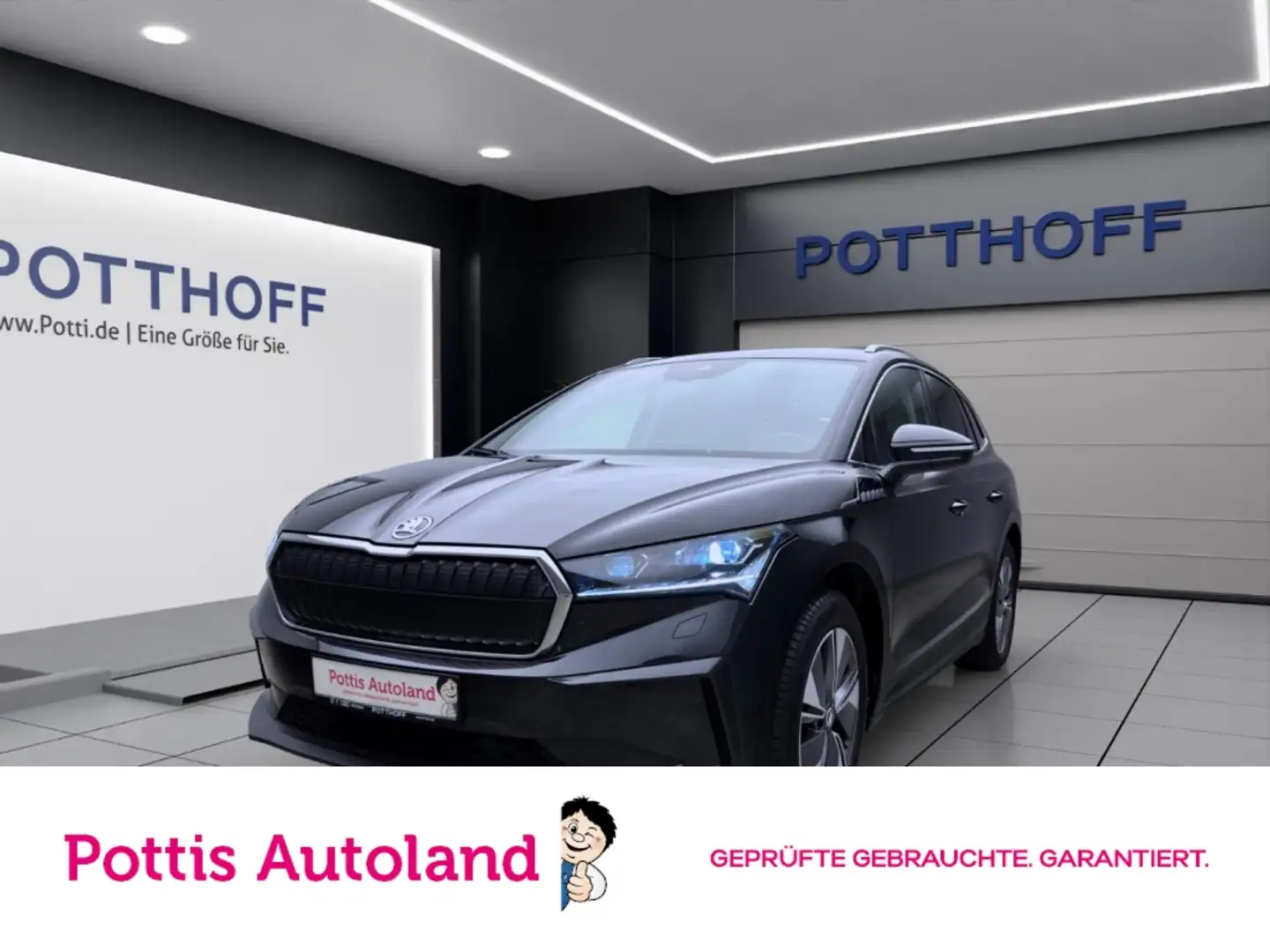 Skoda Enyaq 60 SUITE KAMERA MATRIX NAVI PDC Schwarz - 1