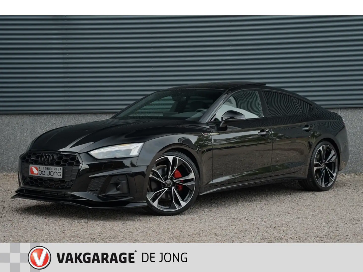 Audi A5 Sportback 40 TFSI Quattro Competition | Pano | 360 Zwart - 1