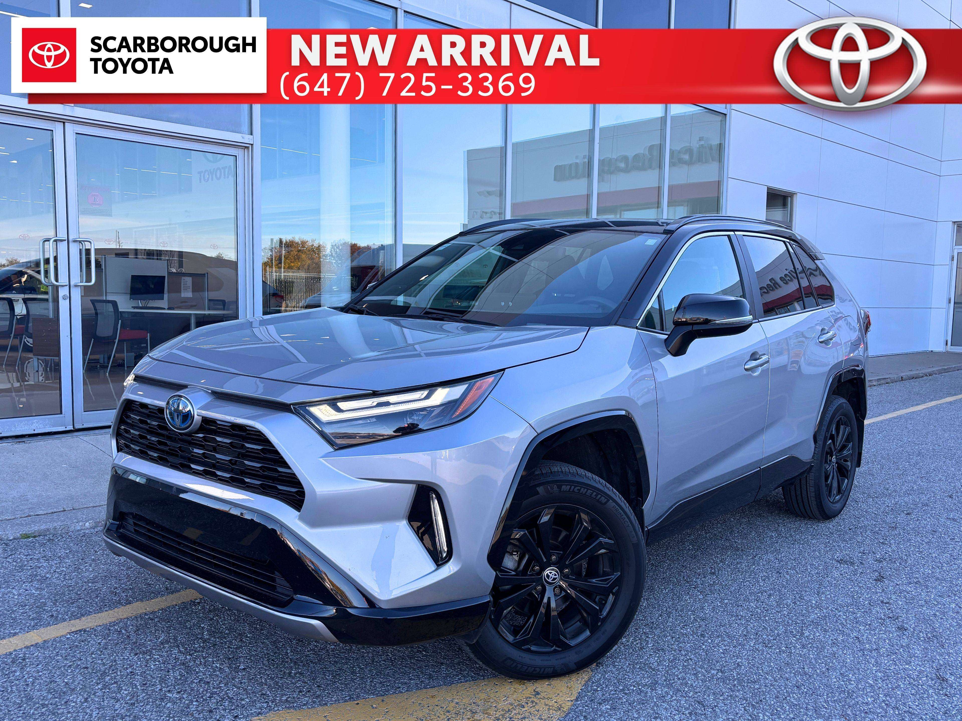Silver 2024 Toyota RAV4 Hybrid SUV / Crossover All-Wheel Drive Automatic