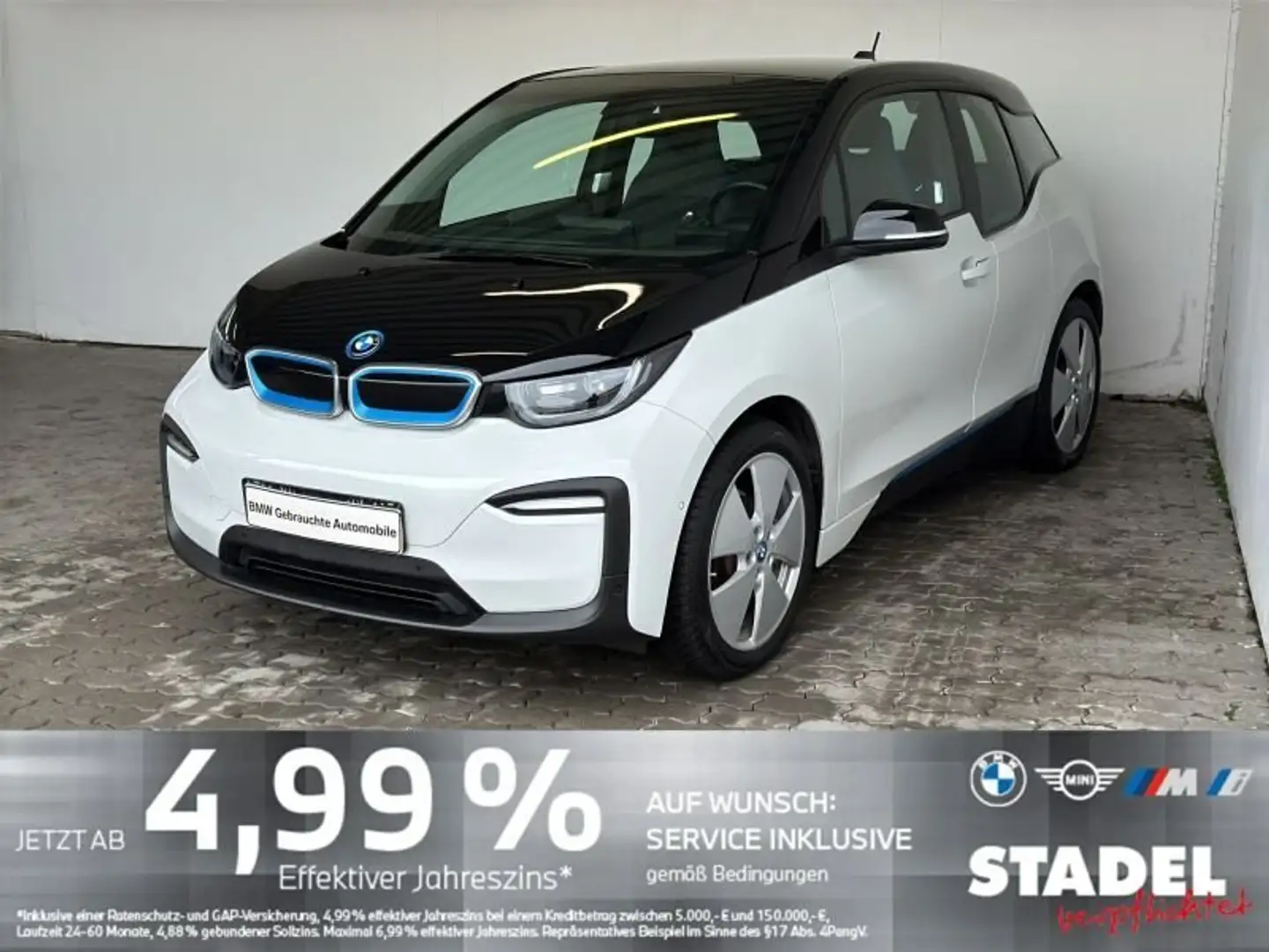 BMW i3 Limousine Navi.LED.RFK.DAB.Sitzheiz.Wireless Blanc - 2