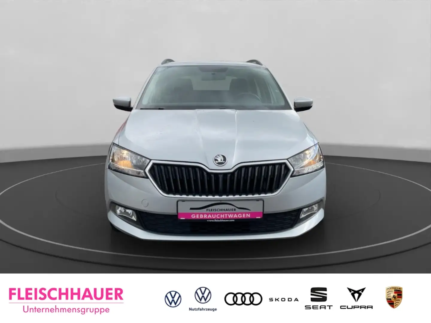 Skoda Fabia Combi 1.0 TSI Sounds SHZ Tel.-Vorb. PDC GA Alu Kli Silber - 2