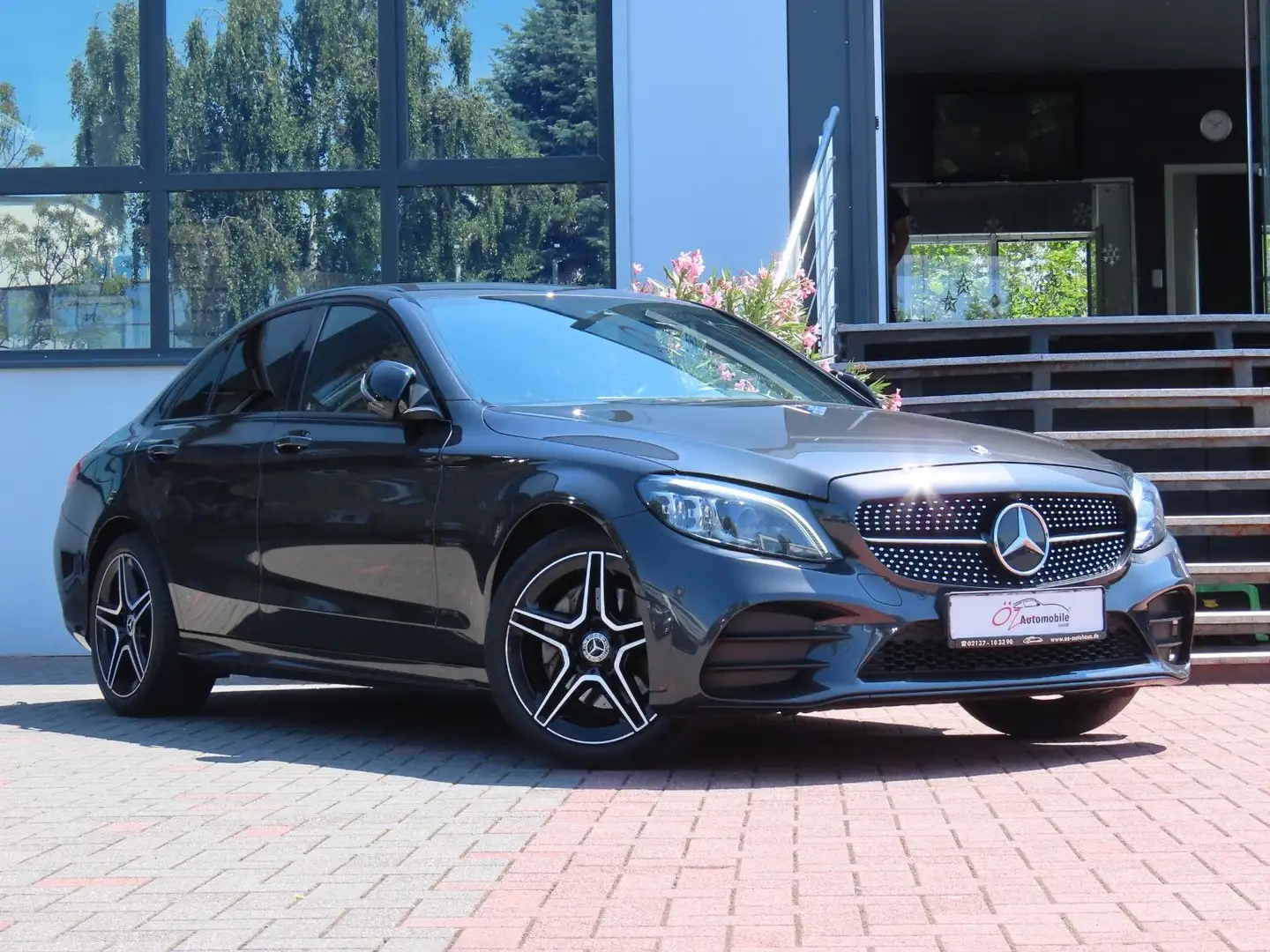 Mercedes-Benz C 180 Autom. Leder Sitzheizung 360° Ambiente Zöld - 1