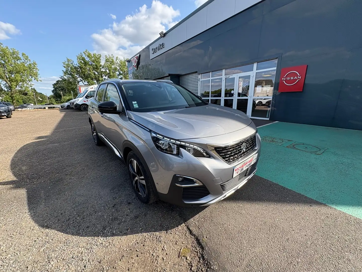 Peugeot 3008 2.0 BLUEHDI 150CH ALLURE S\u0026S Gris - 1