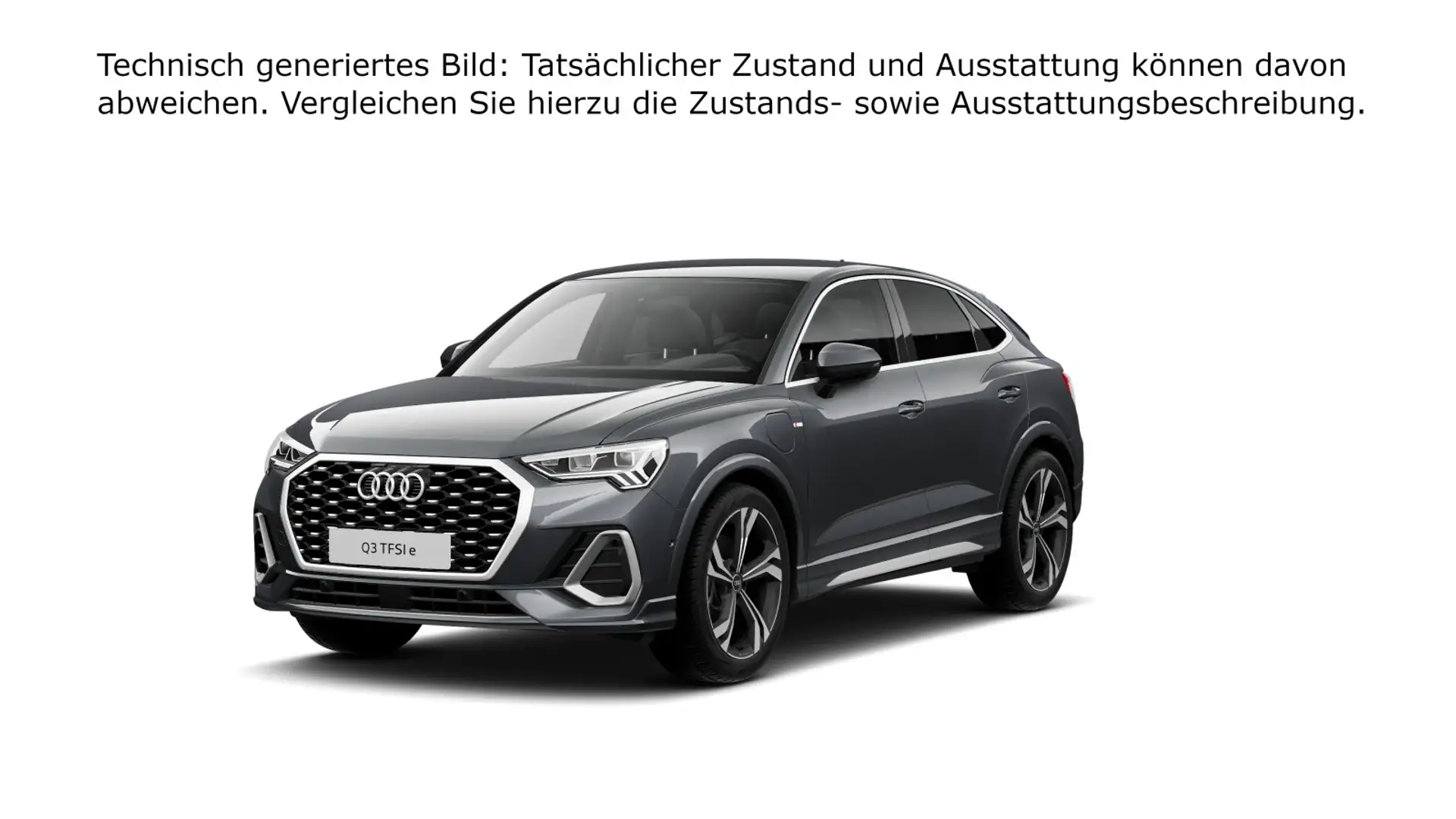 Audi Q3 45 TFSIe S-line Grau - 2