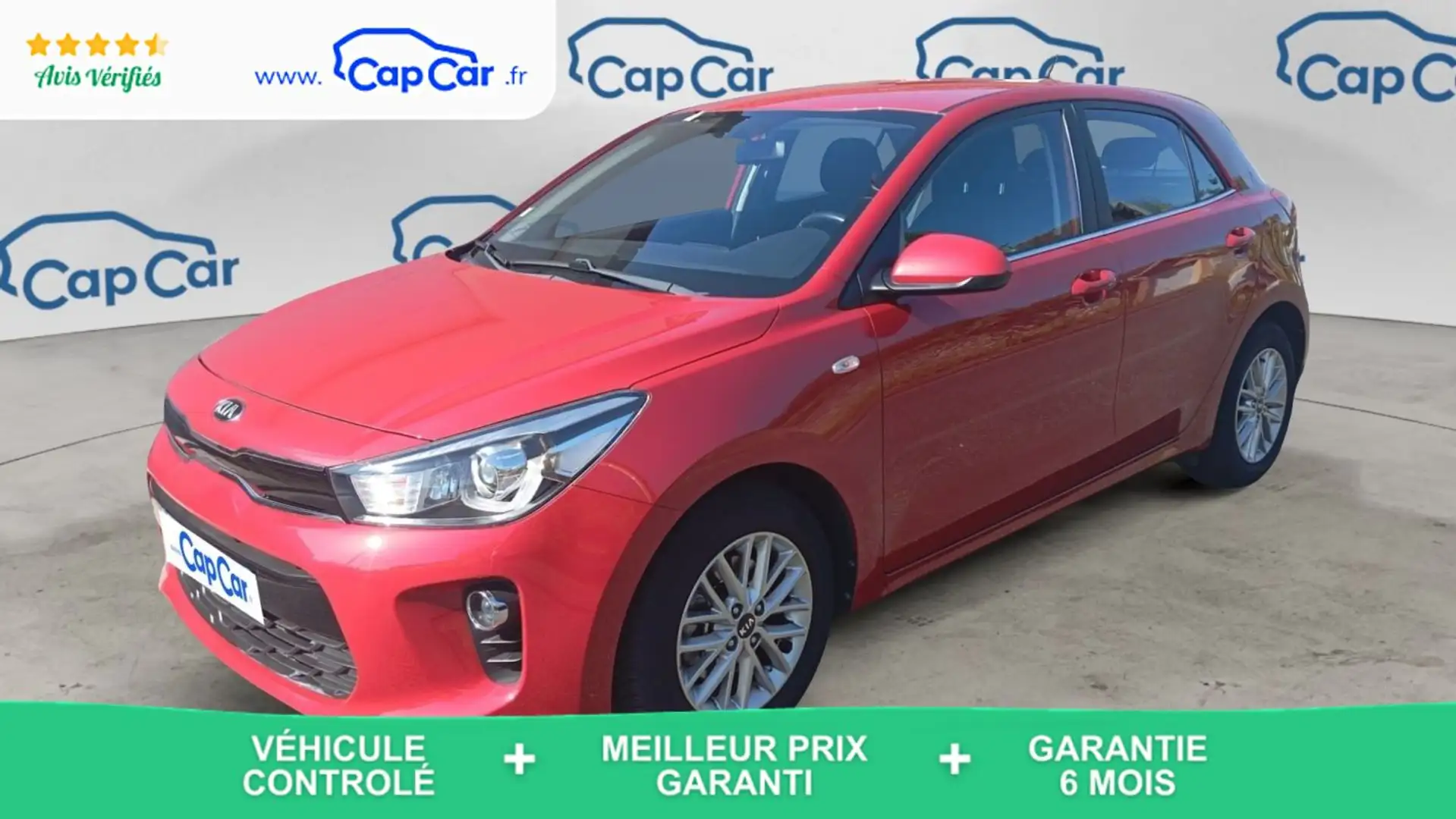 Kia Rio IV 1.0 T-GDI 100 Launch Edition Rouge - 1