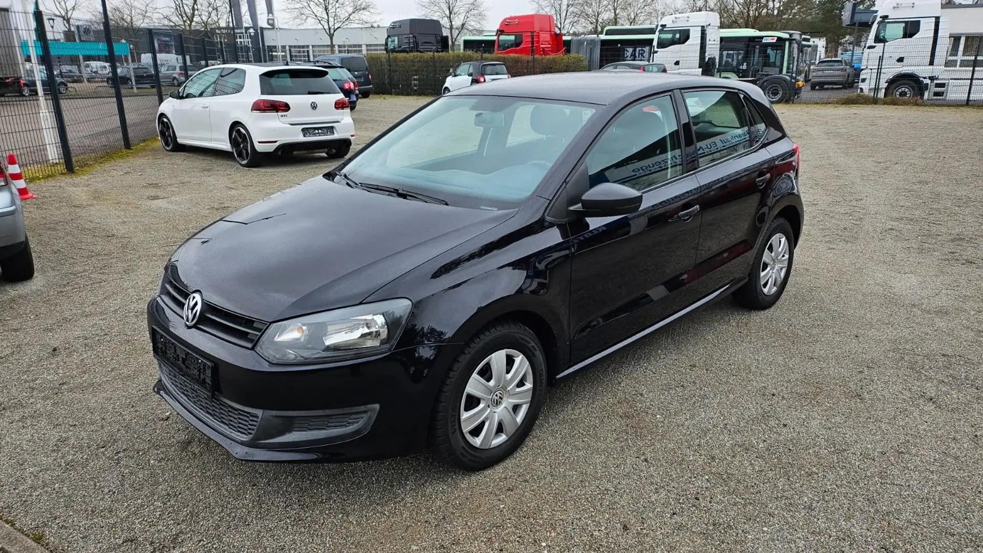 Volkswagen Polo 1.4  Automatik-1.Hand Zwart - 2