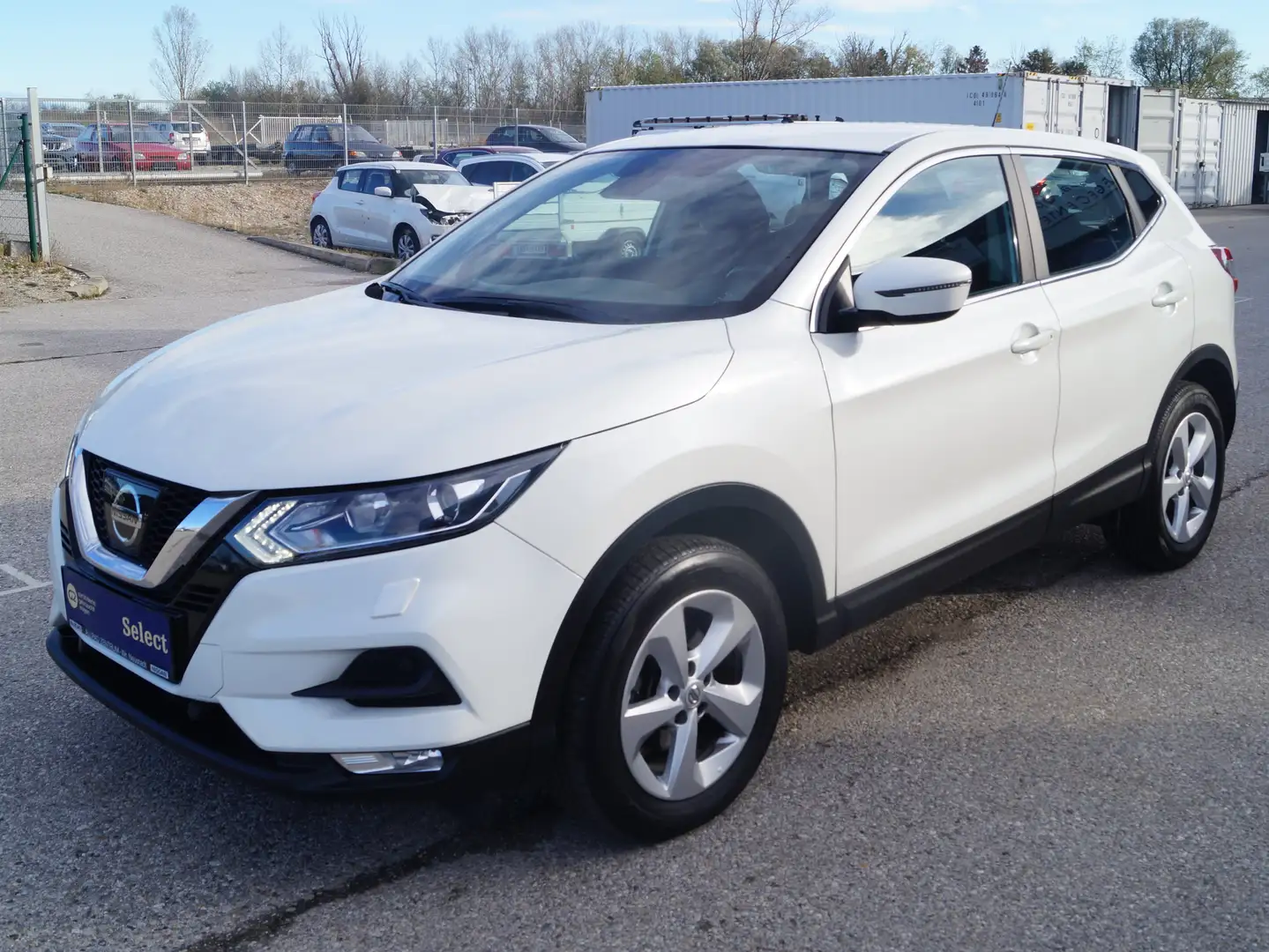 Nissan Qashqai 1,6 DIG-T Acenta Weiß - 1